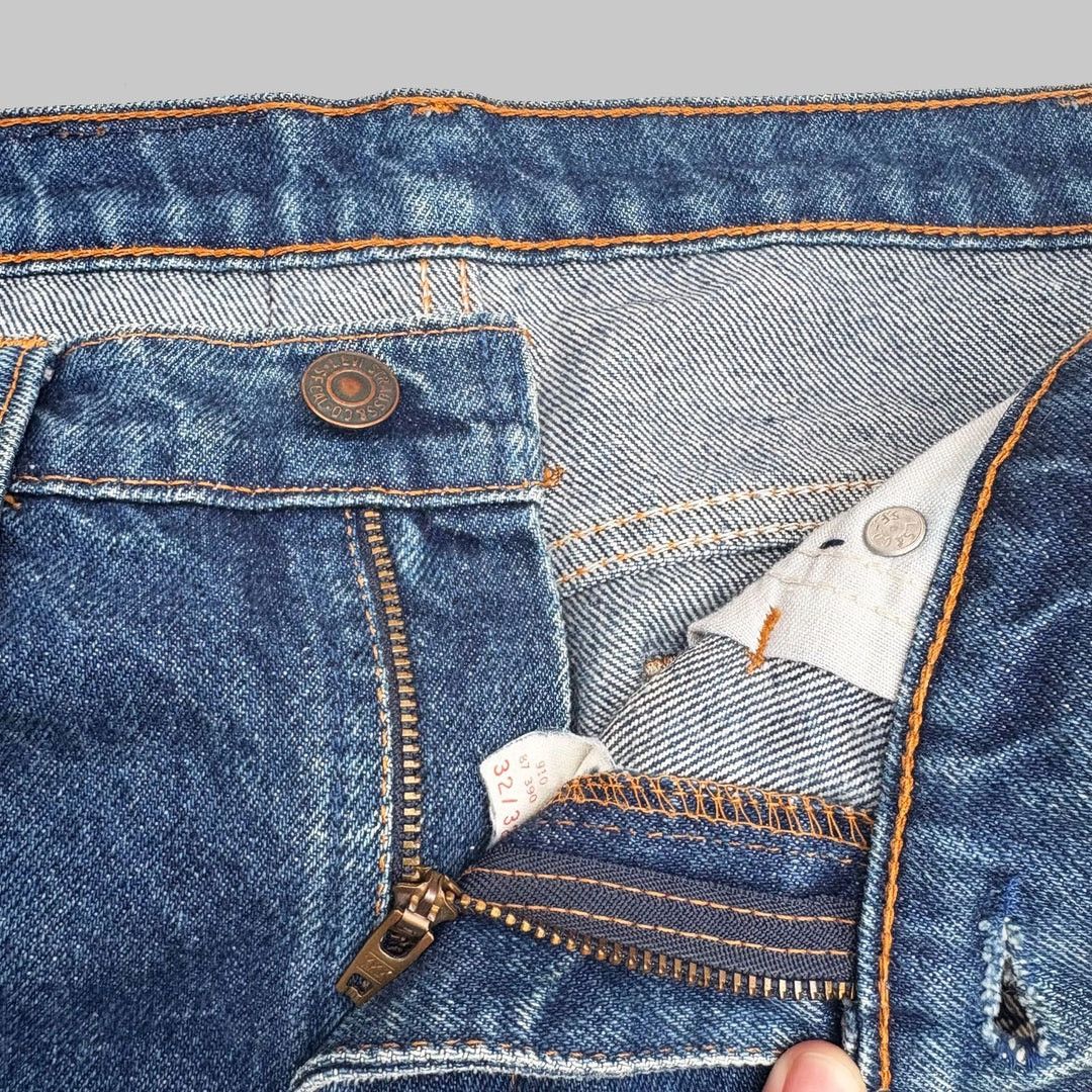 Levi's × Vintage Levi’s 517 1980 80s Vintage Orange Tab W32 Denim Jeans Size US 32 / EU 48 - 4 Thumbnail