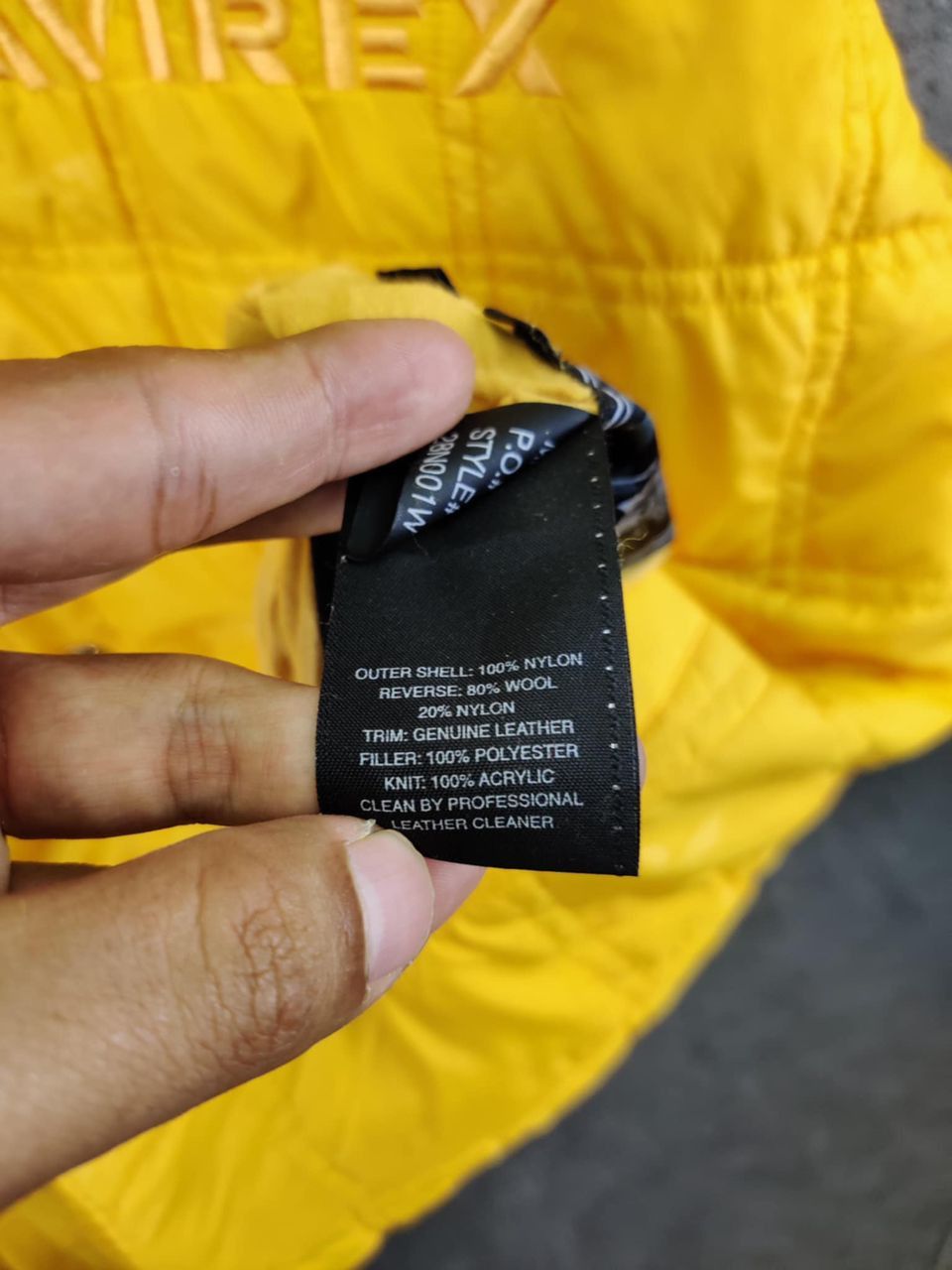 Avirex Vintage 90s Avirex Reversible Wool Varsity Leather Jacket Size US M / EU 48-50 / 2 - 12 Thumbnail