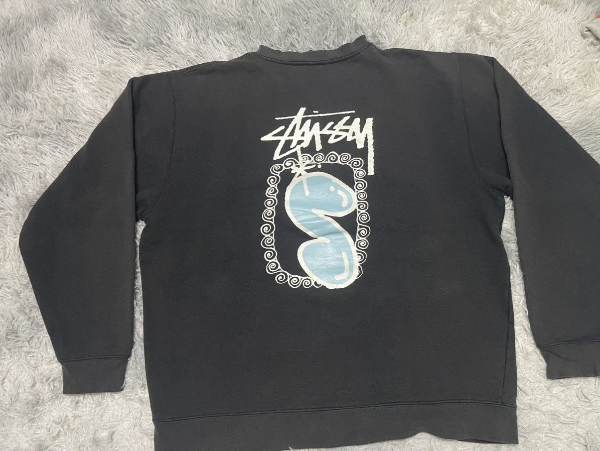 Stussy VINTAGE STUSSY CREWNECK RARE BACKHIT Size US XL / EU 56 / 4 - 14 Thumbnail