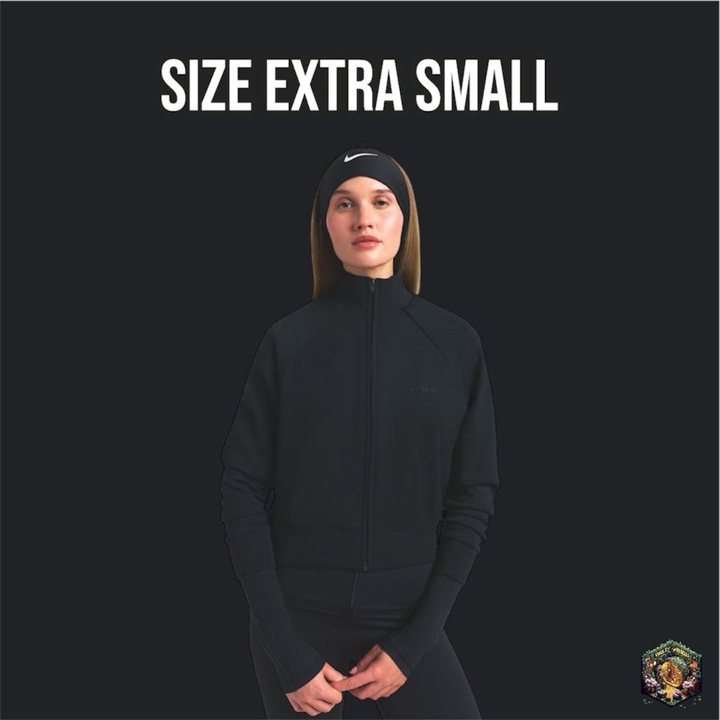 Nike Nike x Skims MATTE TRICOT OVERSIZED TRACK JACKET |OBSIDIAN| Size XS / US 0-2 / IT 36-38 - 1 Thumbnail