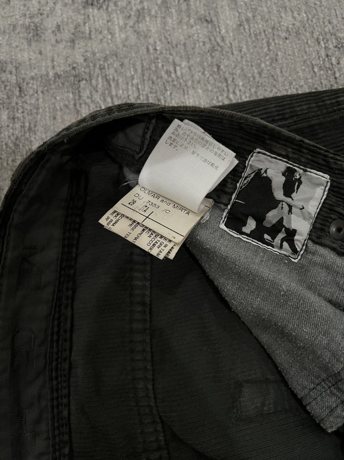 Rick Owens Rick owens olmar&mirta corduroy detroits Size US 29 - 10 Thumbnail