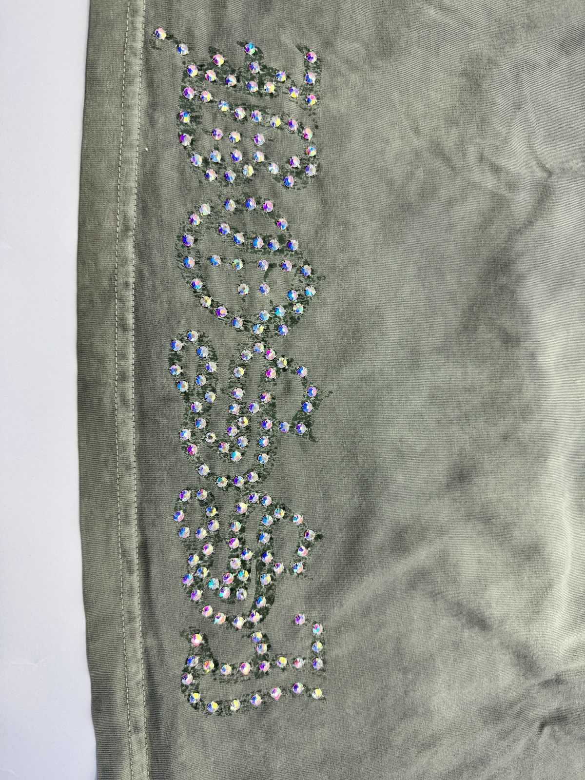 Bossi Sportswear 1/1 GEORGE CLINTON RHINESTONE DOUBLE DOUBLE LAYERED T-SHIRT Size US XXL / EU 58 / 5 - 7 Thumbnail