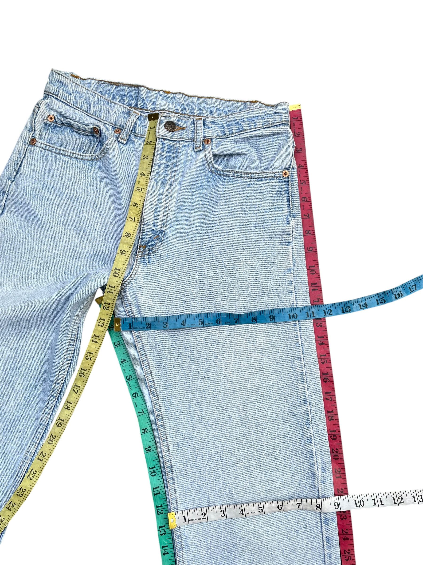 Levi's Vintage 1992 Levis 505 e Stone Wash Denim Size US 30 / EU 46 - 9 Thumbnail