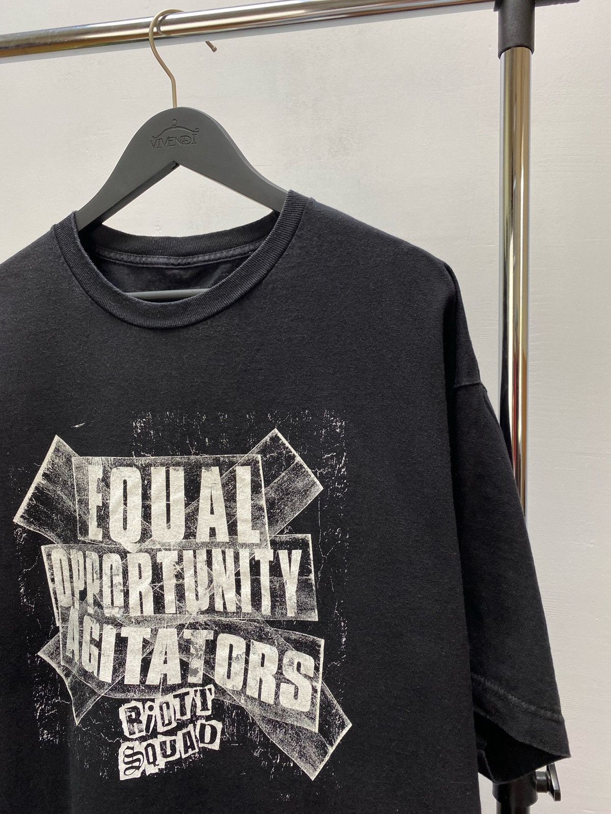 Vintage × WWE × WWF Riot Squad Equal Opportunity Agitator WWE Wrestling T Shirt Size US XXL / EU 58 / 5 - 6 Thumbnail