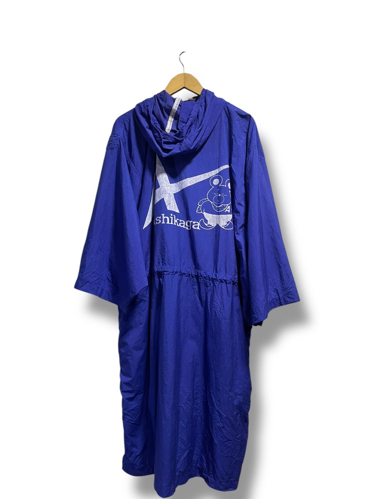 Descente × Japanese Brand × Vintage Vintage DESCENTE Back-print Hooded Long Coat (93) Size US XXL / EU 58 / 5 - 6 Thumbnail