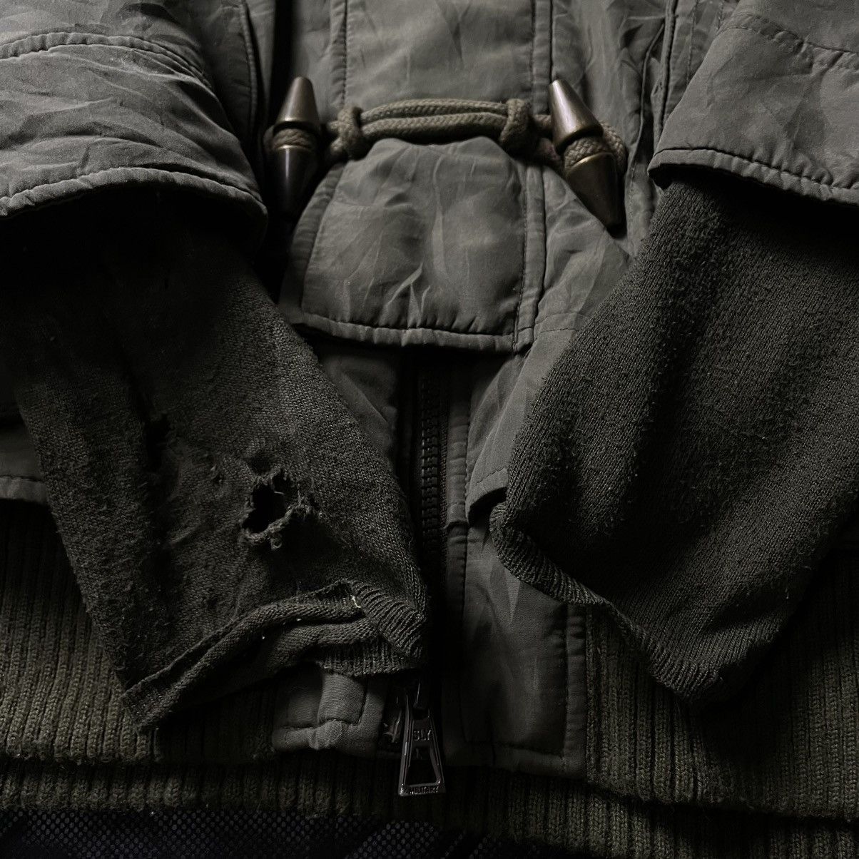 14th Addiction 🇯🇵 SLY CHINESE RACOON DOG FUR DUFFLE JACKET Size US S / EU 44-46 / 1 - 18 Thumbnail