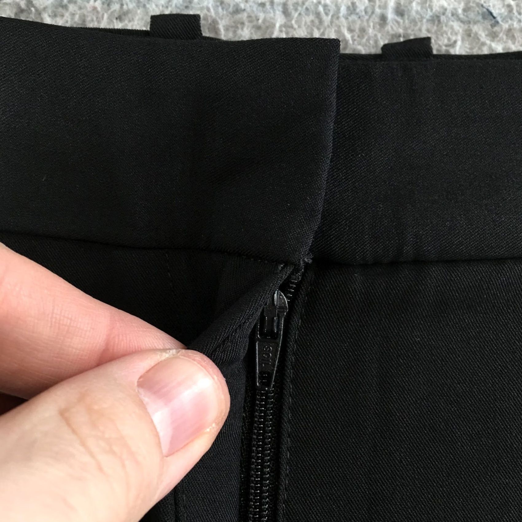 Worthington Worthington Trouser High Rise Wide-Leg Dress Pants Womens 22W Short Black NEW Size 40" / US 18 - 5 Thumbnail