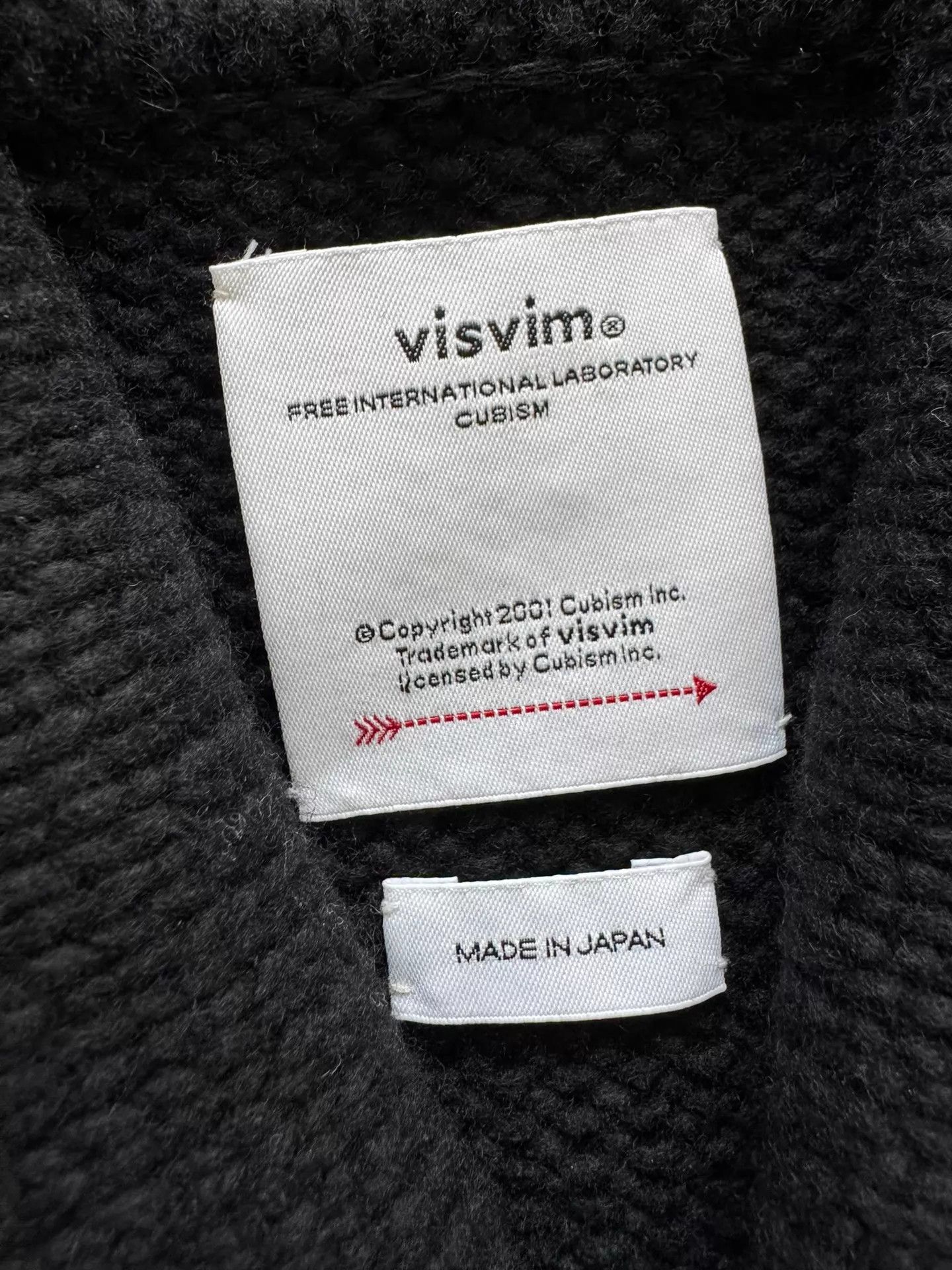 Visvim VISVIM 24AW MONTE SHAWL COLLAR WOOL KNIT BLACK 3 Size US L / EU 52-54 / 3 - 2 Thumbnail