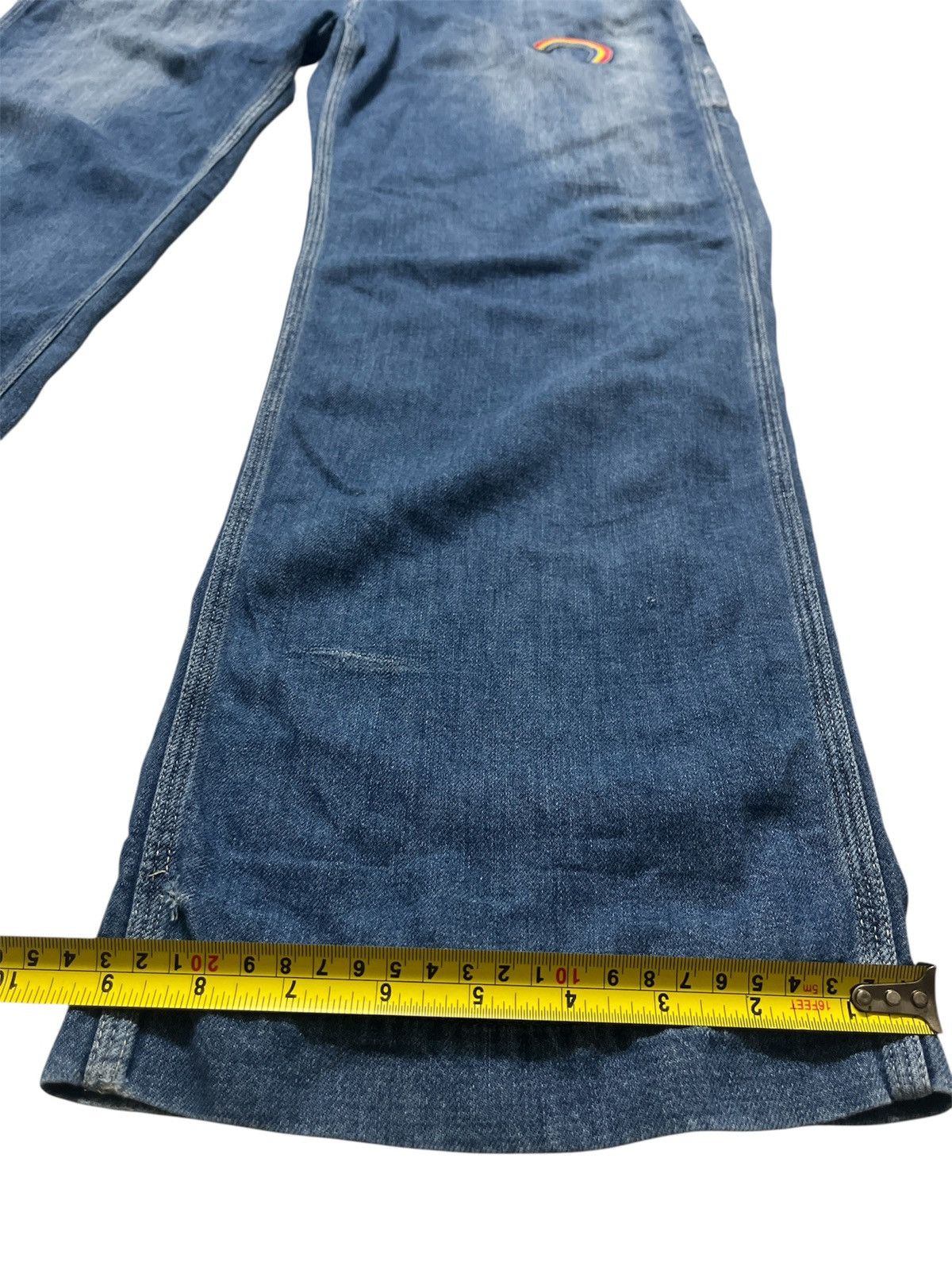 Hysteric Glamour HYSTERIC GLAMOUR OVERALL DENIME JEANS Size US 36 / EU 52 - 9 Thumbnail