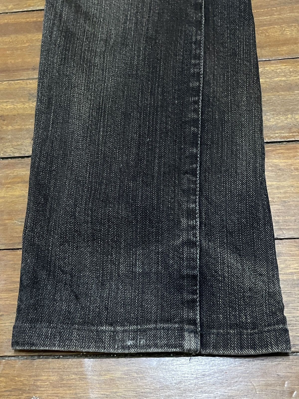 Japanese Brand × Le Grande Bleu (L.G.B.) × Michel Klein Rare Design Vintage Japanese Brand Michel Klien Jeans 2000s Size US 29 - 5 Thumbnail