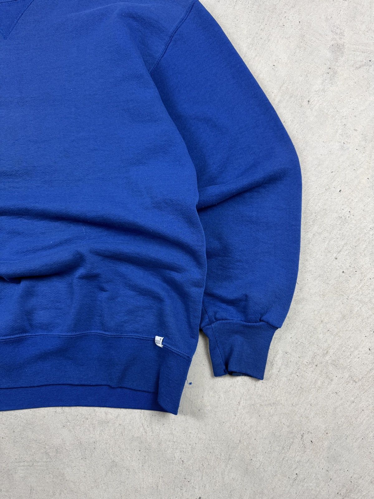 Russell Athletic × Vintage 1990s Russell Athletic Blue Crewneck Size US XL / EU 56 / 4 - 2 Thumbnail