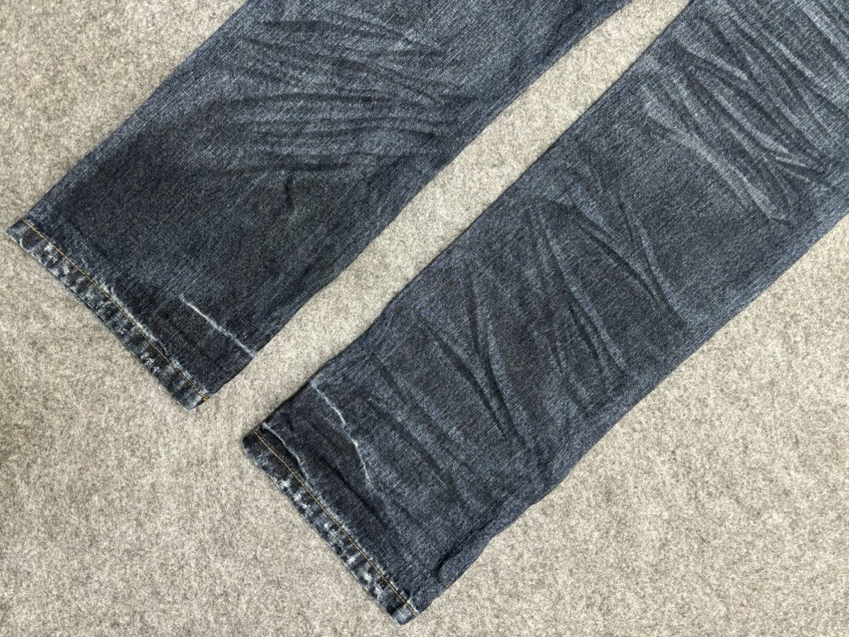 Japanese Brand 💥Sick Fades💥Zerosail All Over Sick Fades Slim Denim F479 Size US 32 / EU 48 - 14 Thumbnail