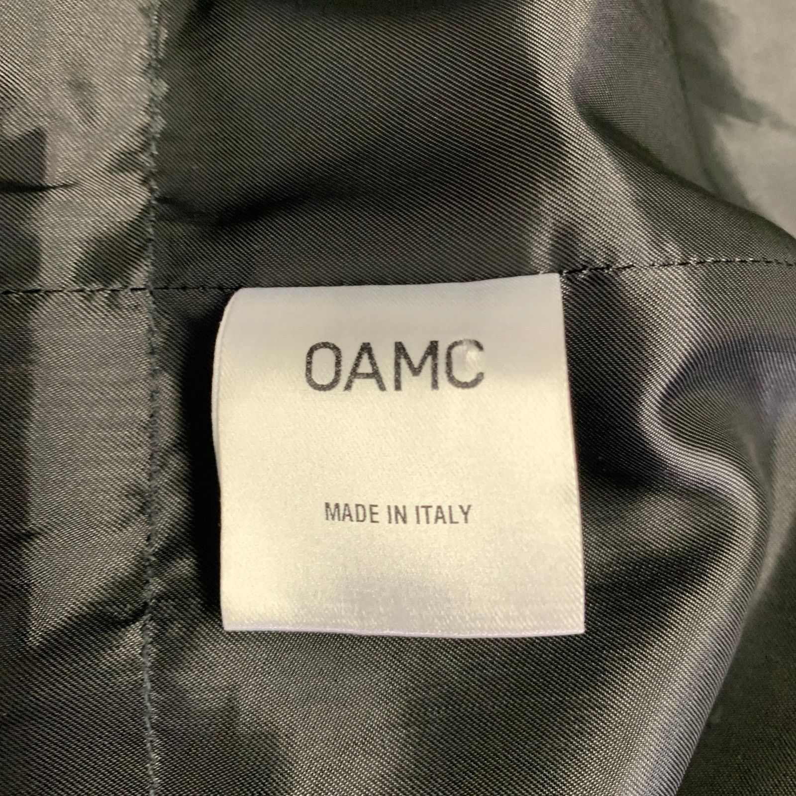 OAMC OAMC Size M Navy Wool Blend Drawstring Jacket Size US M / EU 48-50 / 2 - 6 Thumbnail