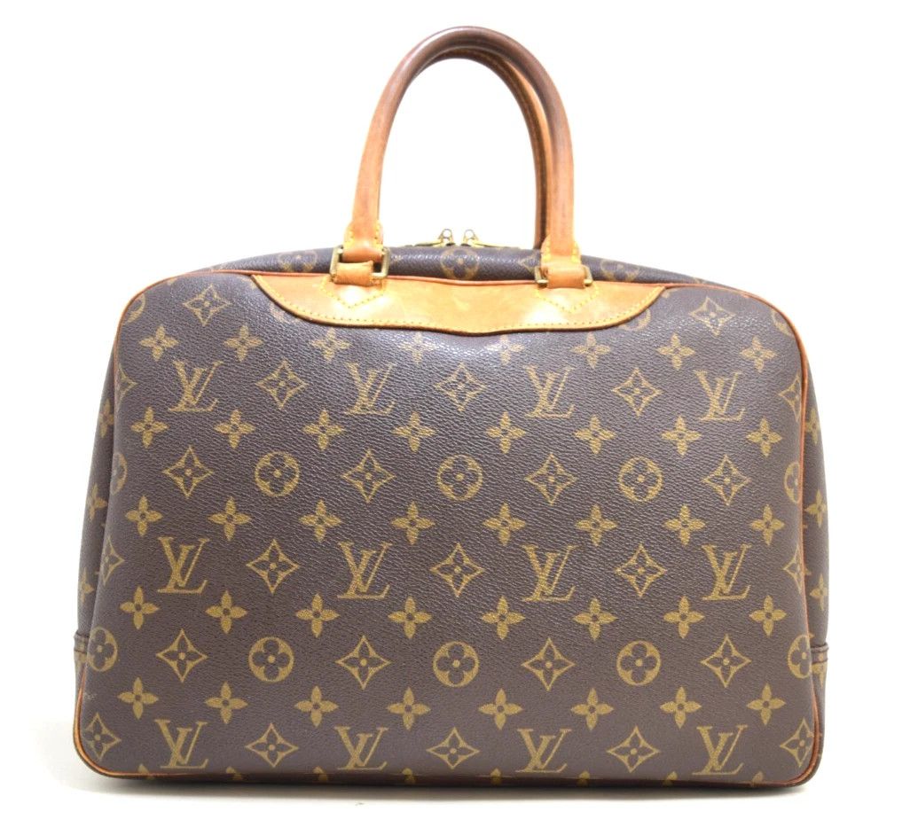 Louis Vuitton Auth Louis Vuitton Deauville Hand Bag Monogram Canvas M47270 Size ONE SIZE - 3 Thumbnail