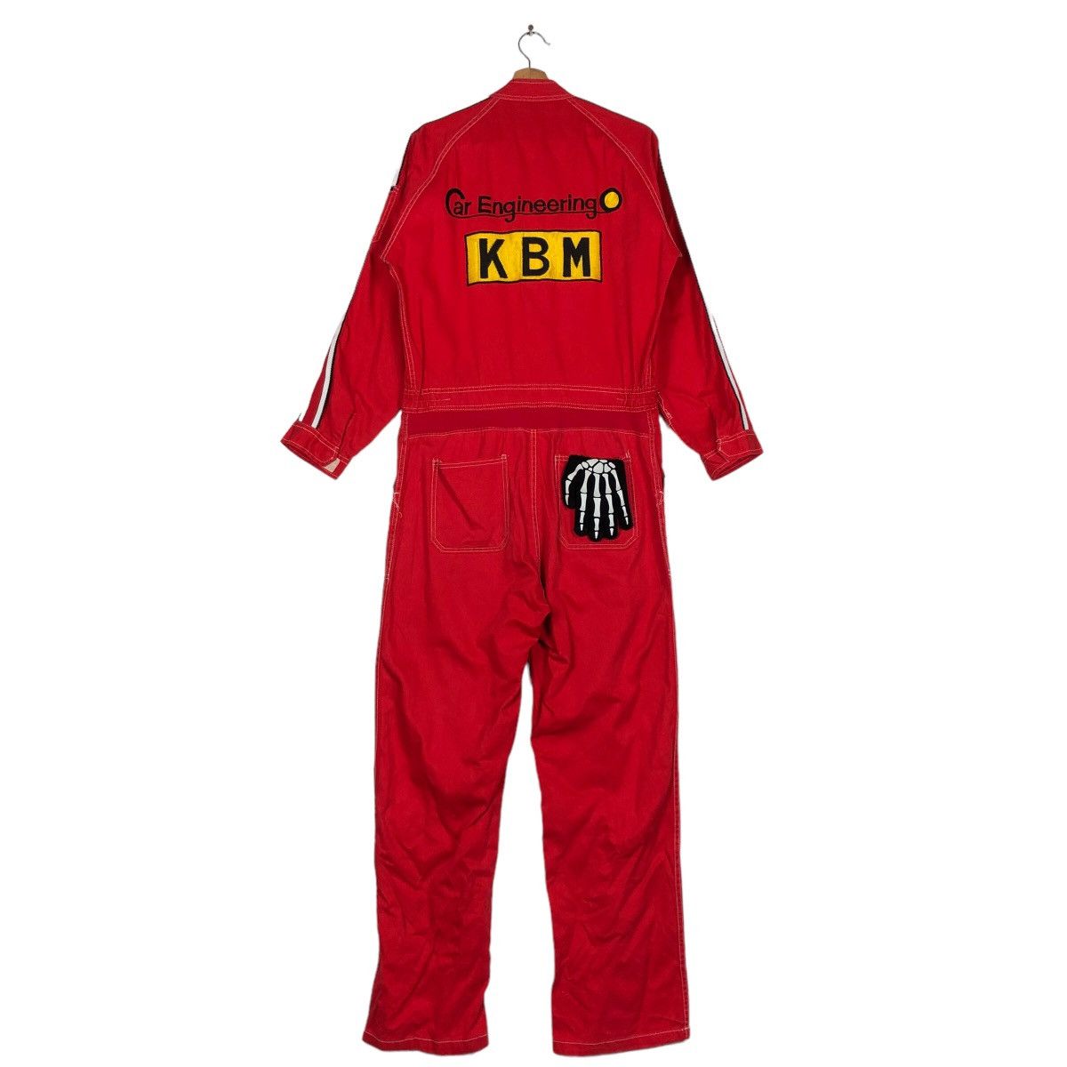 Japanese Brand 🔥90’s Vintage Coverall Racing Car Engineering Work Kbm Big Size US 36 / EU 52 - 8 Thumbnail