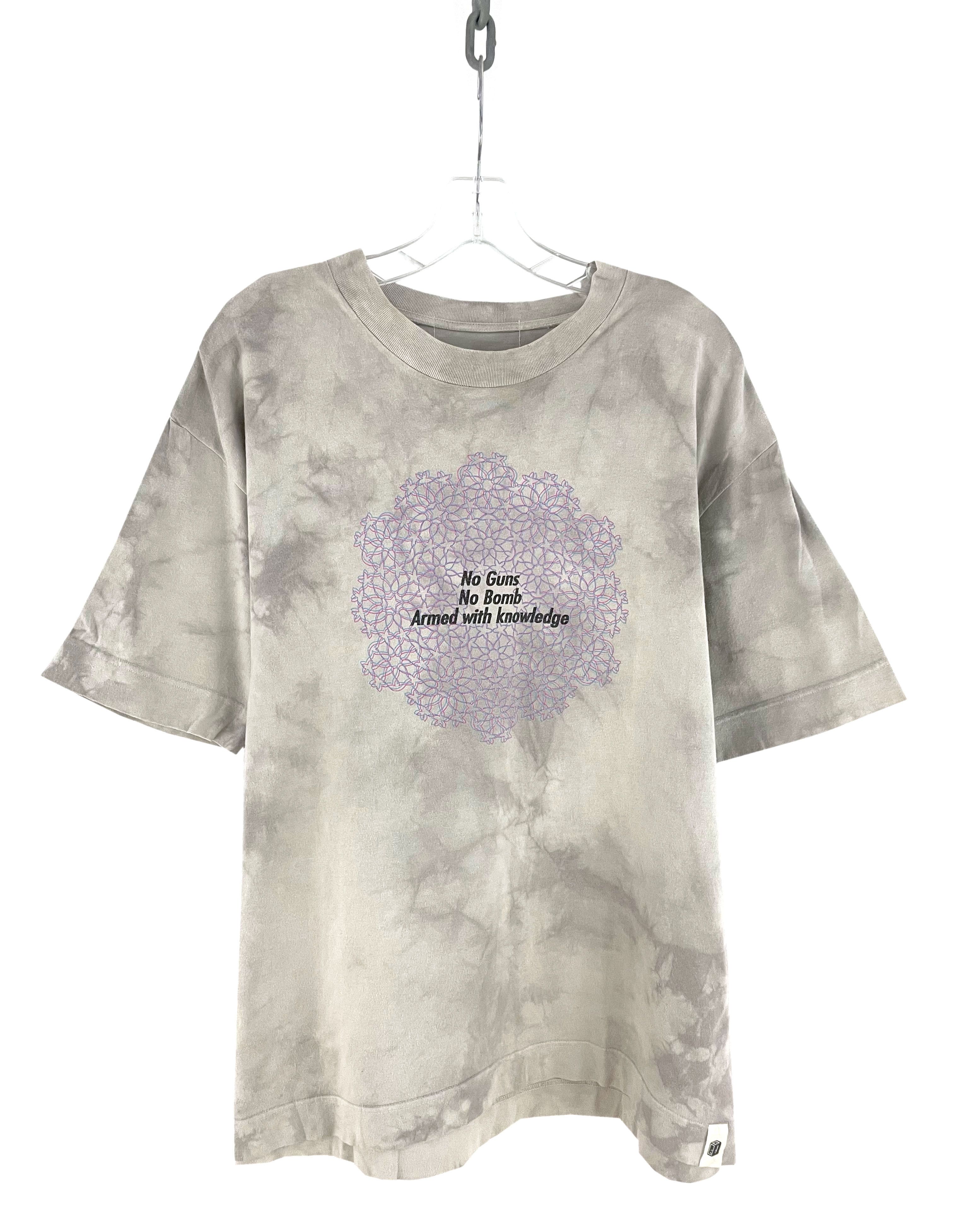 General Research No Guns No Bomb Armed With Knowledge Tie Dye T-Shirt Size US L / EU 52-54 / 3 - 1 Thumbnail