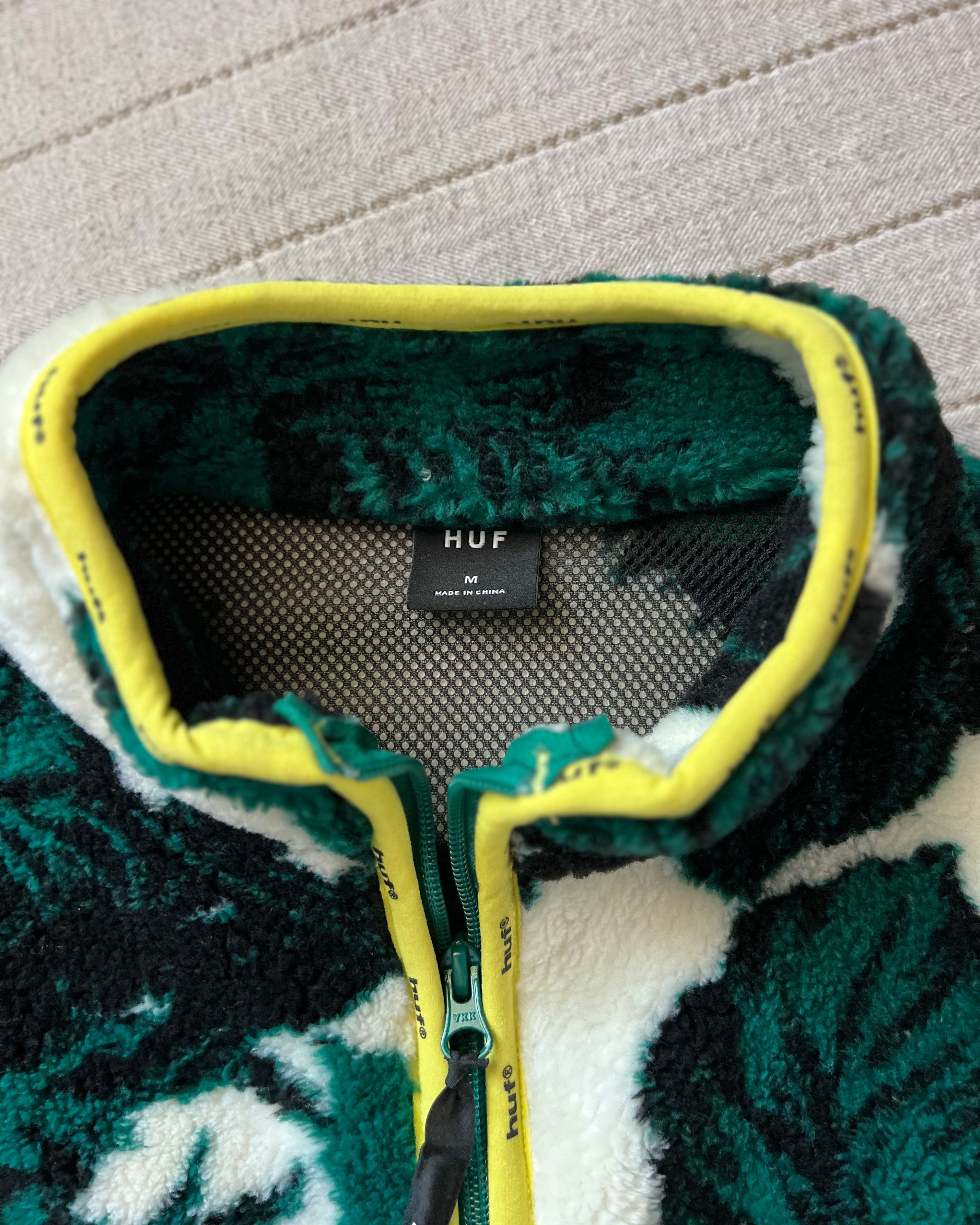Huf HUF Floral Fleece Zip Size US M / EU 48-50 / 2 - 3 Thumbnail