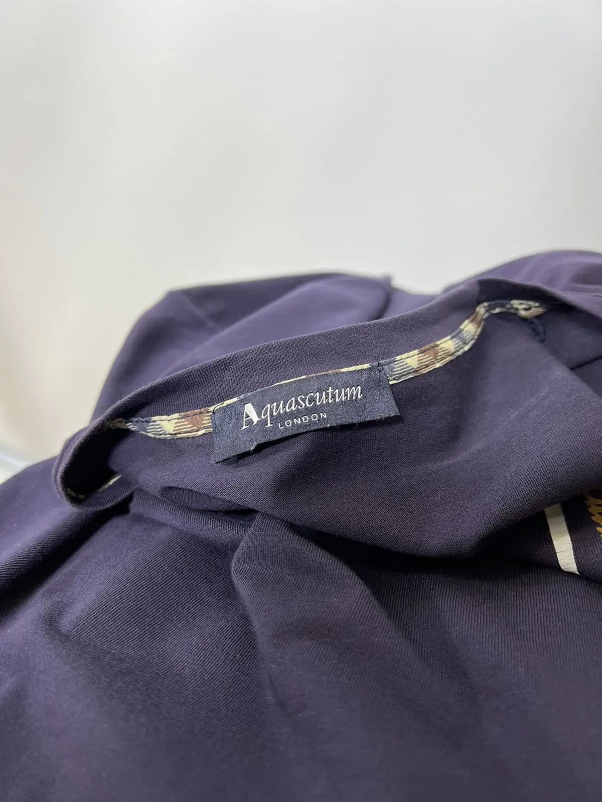 Aquascutum × Designer Aquascutum London big logo T-shirt Size US L / EU 52-54 / 3 - 3 Thumbnail