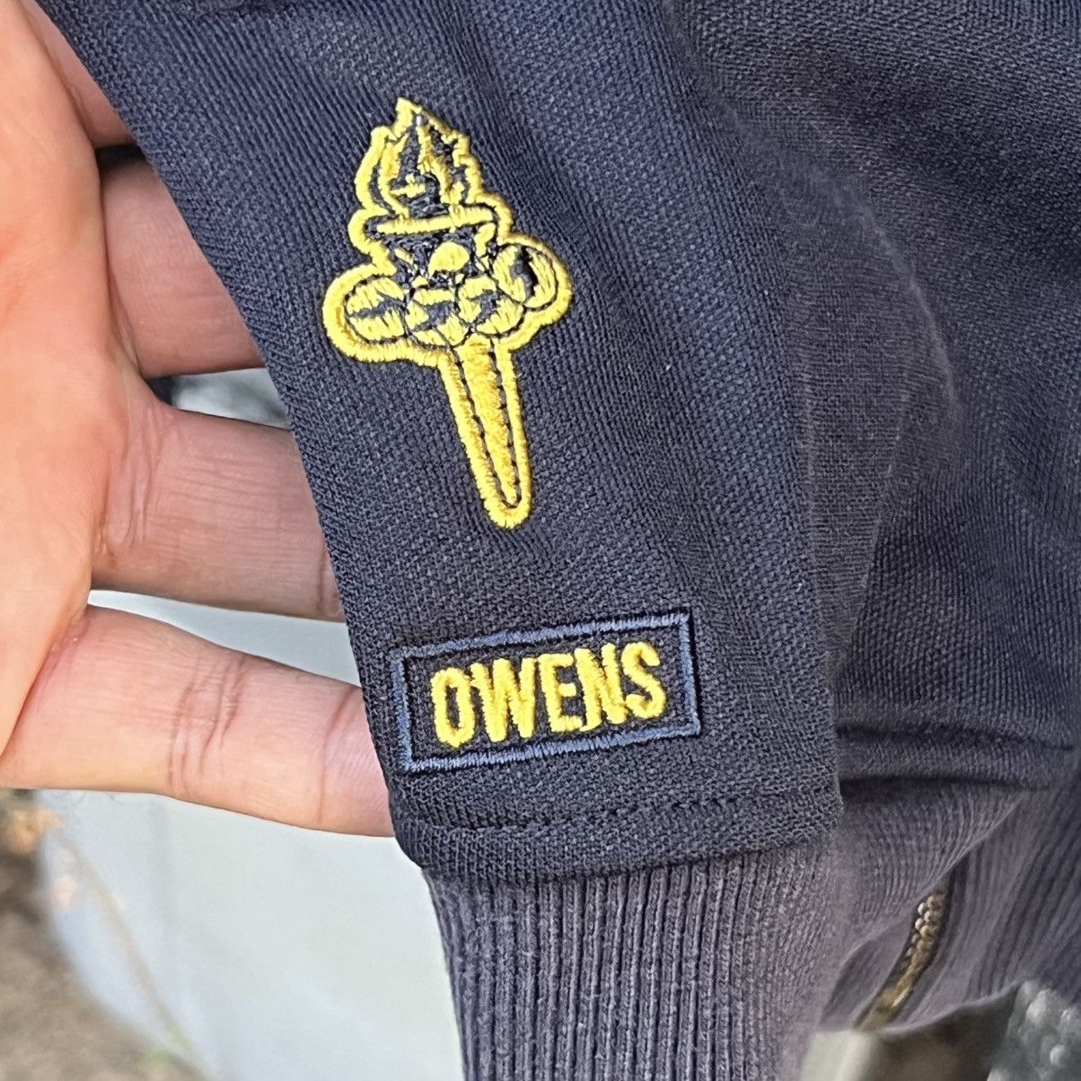 Adidas “VINTAGE” ADIDAS JESSE OWENS EMBROIDERY TRACK JACKET Size US L / EU 52-54 / 3 - 6 Thumbnail