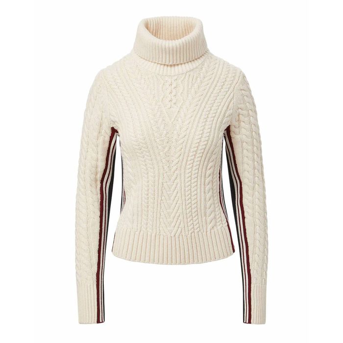 Veronica Beard Maril Lambswool Turtleneck Sweater In Off White Grailed