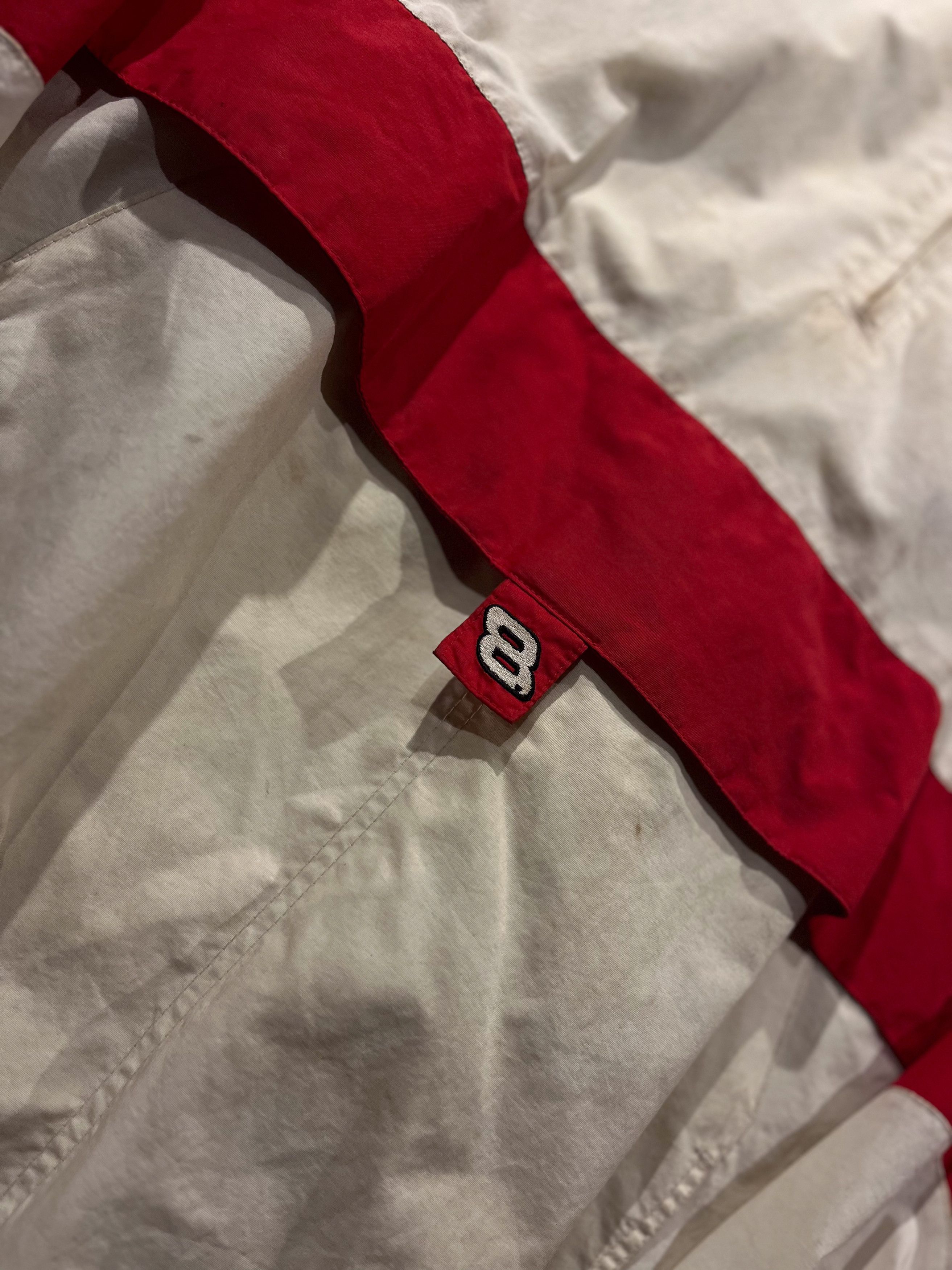NASCAR NASCAR Dale Earnhardt #8 Half zip Anorak Jacket Size US XL / EU 56 / 4 - 4 Thumbnail