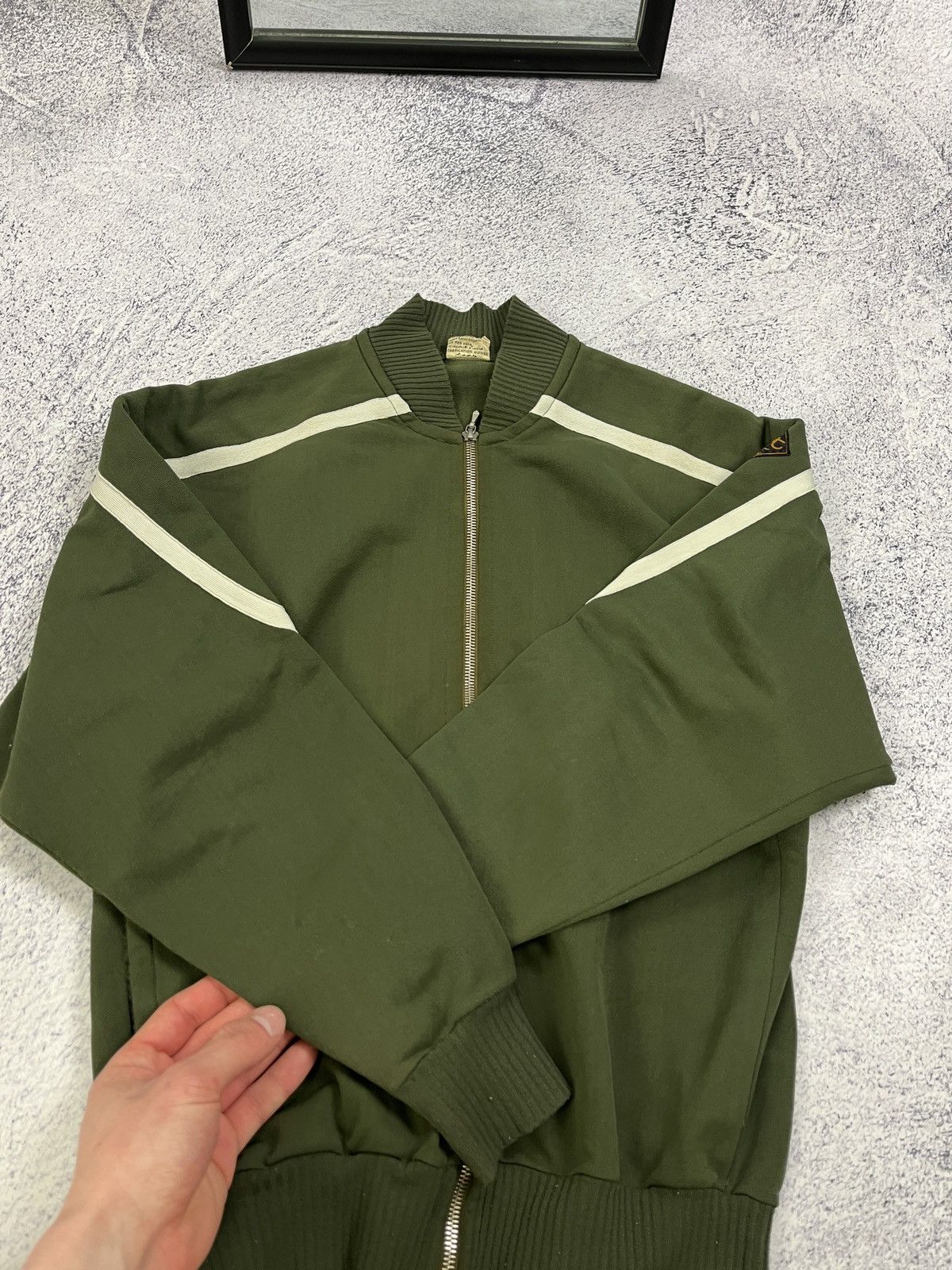 Puritan × Vintage Vintage 60’s 70’s Puritan Ban Lon Bomber Jacket Ri Ri Size US S / EU 44-46 / 1 - 19 Thumbnail