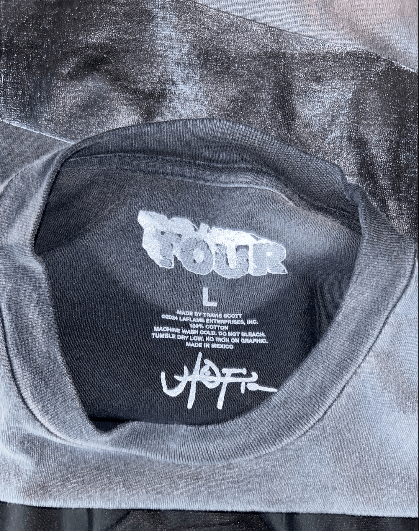 Travis Scott TRAVIS SCOTT UTOPIA TOUR METLIFE TEE Size US L / EU 52-54 / 3 - 3 Thumbnail