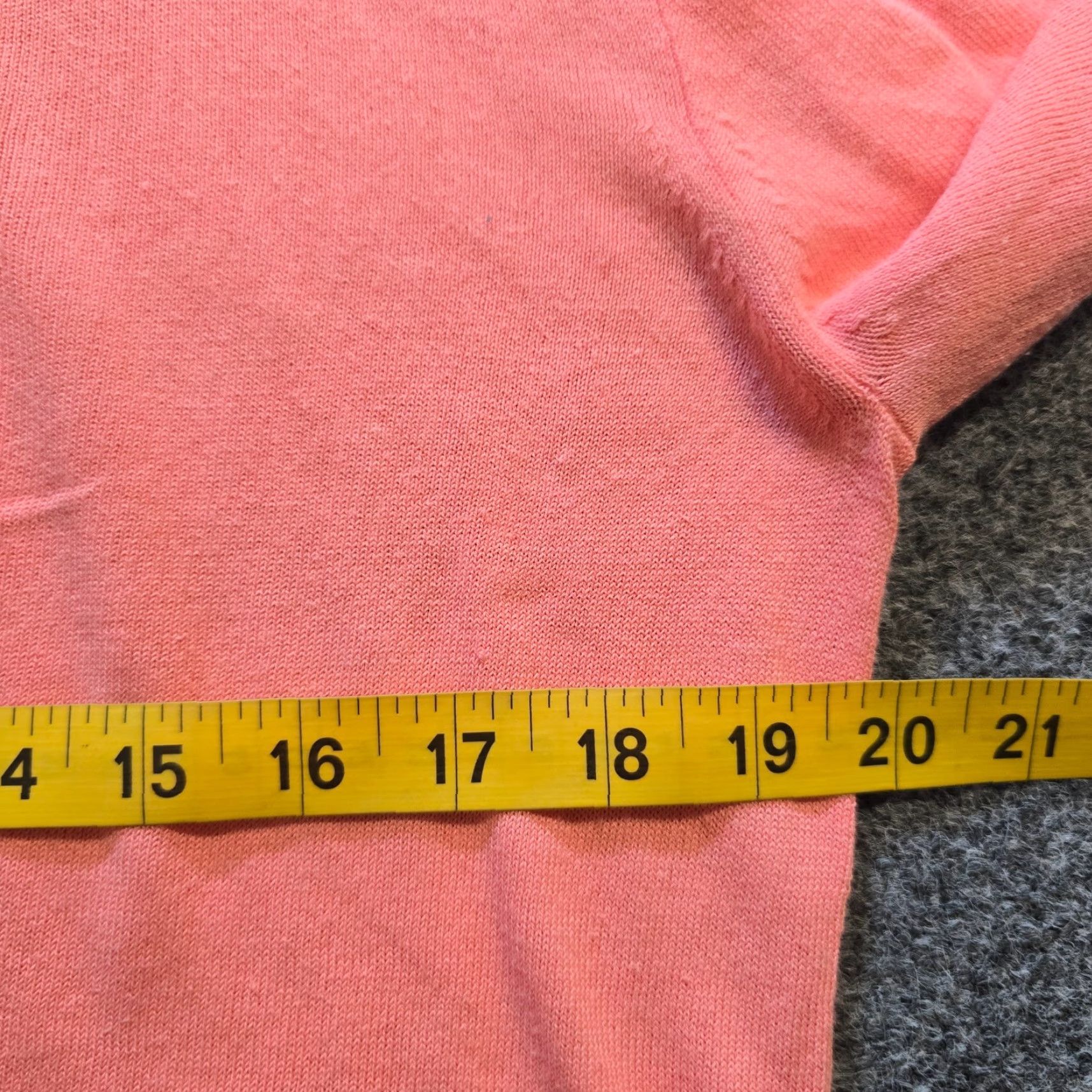 J.Crew J.CREW Cardigan Womens Size M Orange Long Sleeve Lightweight Knit Button V-Neck Sweatshirt Sweater Type: Cardigan, Women, Regular Fit Size M / US 6-8 / IT 42-44 - 6 Thumbnail