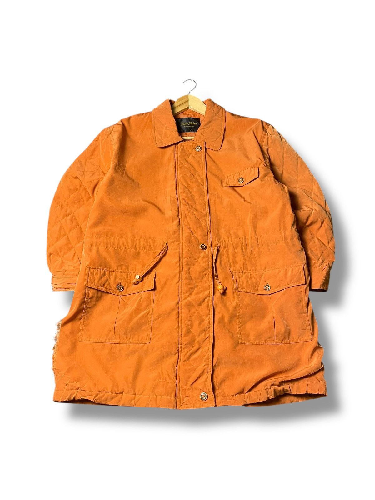 Japanese Brand Refined Collection Brand Hidden Button Jacket (60) Size US M / EU 48-50 / 2 - 4 Thumbnail