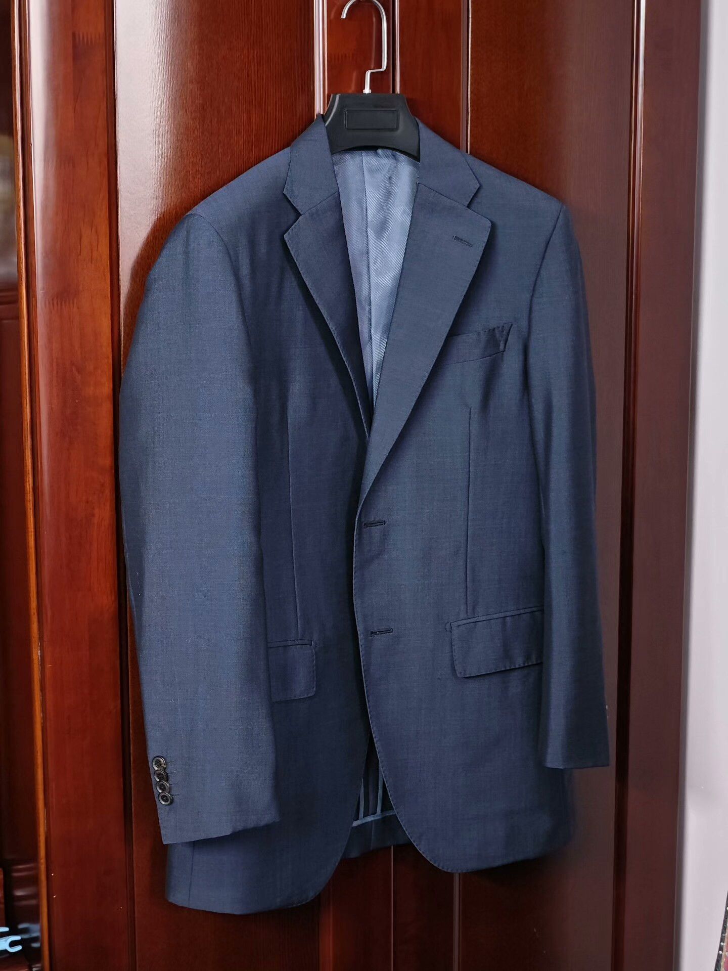 Ermenegildo Zegna Italian Zegna Mohair Blend Suit Jacket Size US S / EU 44-46 / 1 - 1 Thumbnail