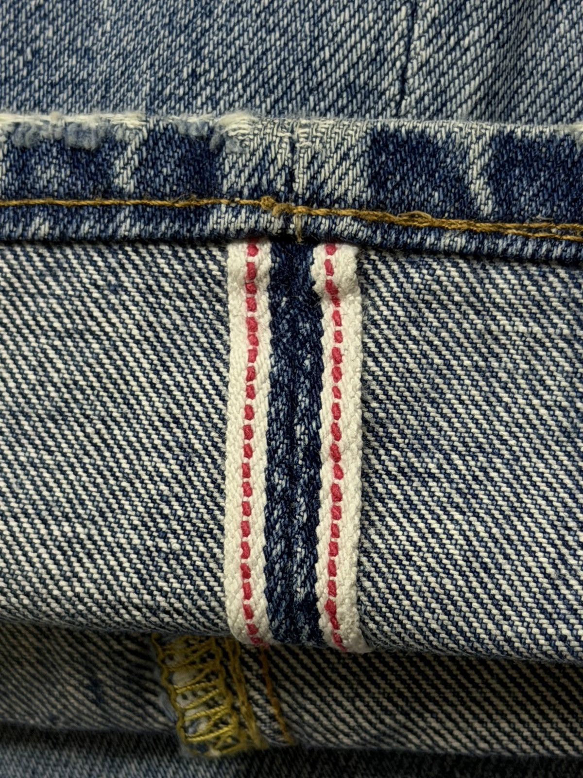 Japanese Brand Vintage 90s Salty Dog Union Made Selvedge Denim Jeans | W31 Size US 31 - 8 Thumbnail