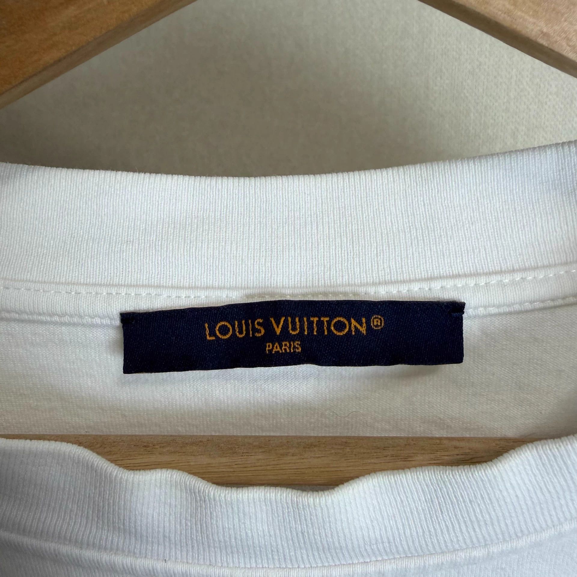 Louis Vuitton LV FW22 house print short-sleeve Tee men white 4L Size US XXL / EU 58 / 5 - 4 Thumbnail