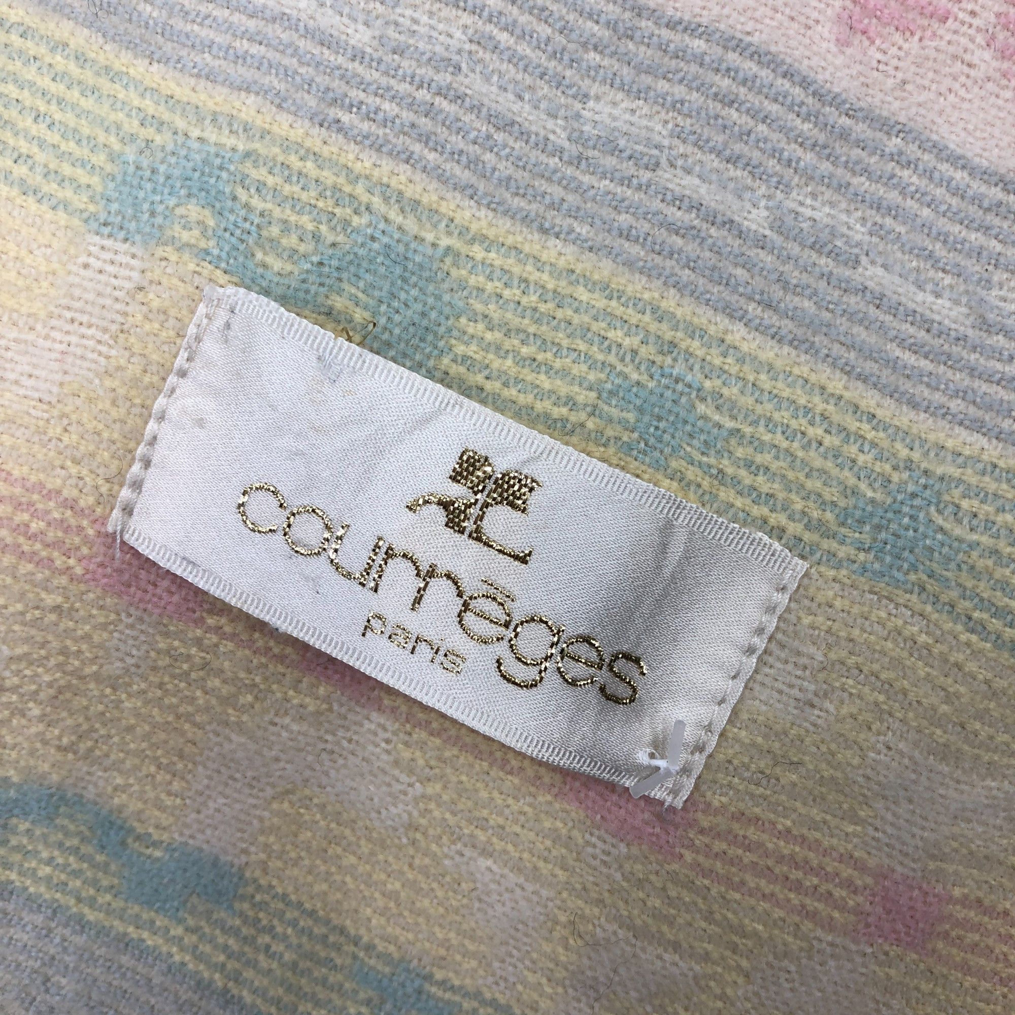 Courreges Vintage Courreges Scarf Muffler Christmas Wool Winter Size ONE SIZE - 5 Thumbnail