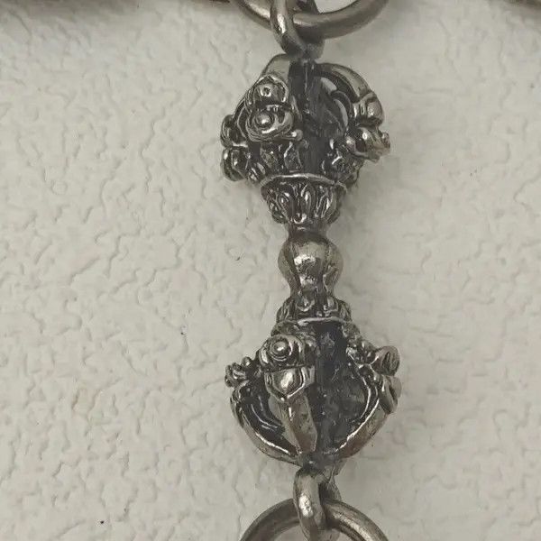 Japanese Brand Japanese Peripheral Skull and Feather Goth Waist Chain Size ONE SIZE - 5 Thumbnail