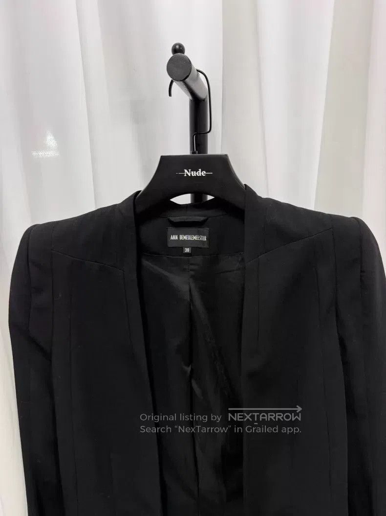 Ann Demeulemeester Ann Demeulemeester Pagoda Shoulder Chain Suit Size XS / US 0-2 / IT 36-38 - 2 Thumbnail