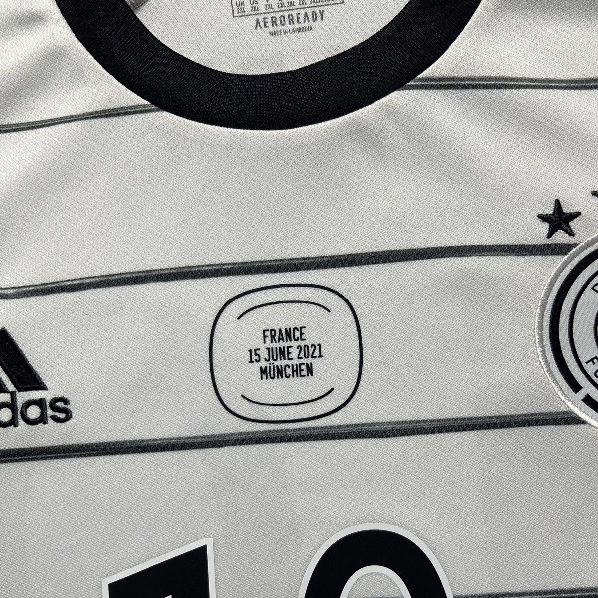 Adidas GERMANY ADIDAS 2020 EURO FOOTBALL HOME JERSEY #10 GNABRY Size US XXL / EU 58 / 5 - 5 Thumbnail