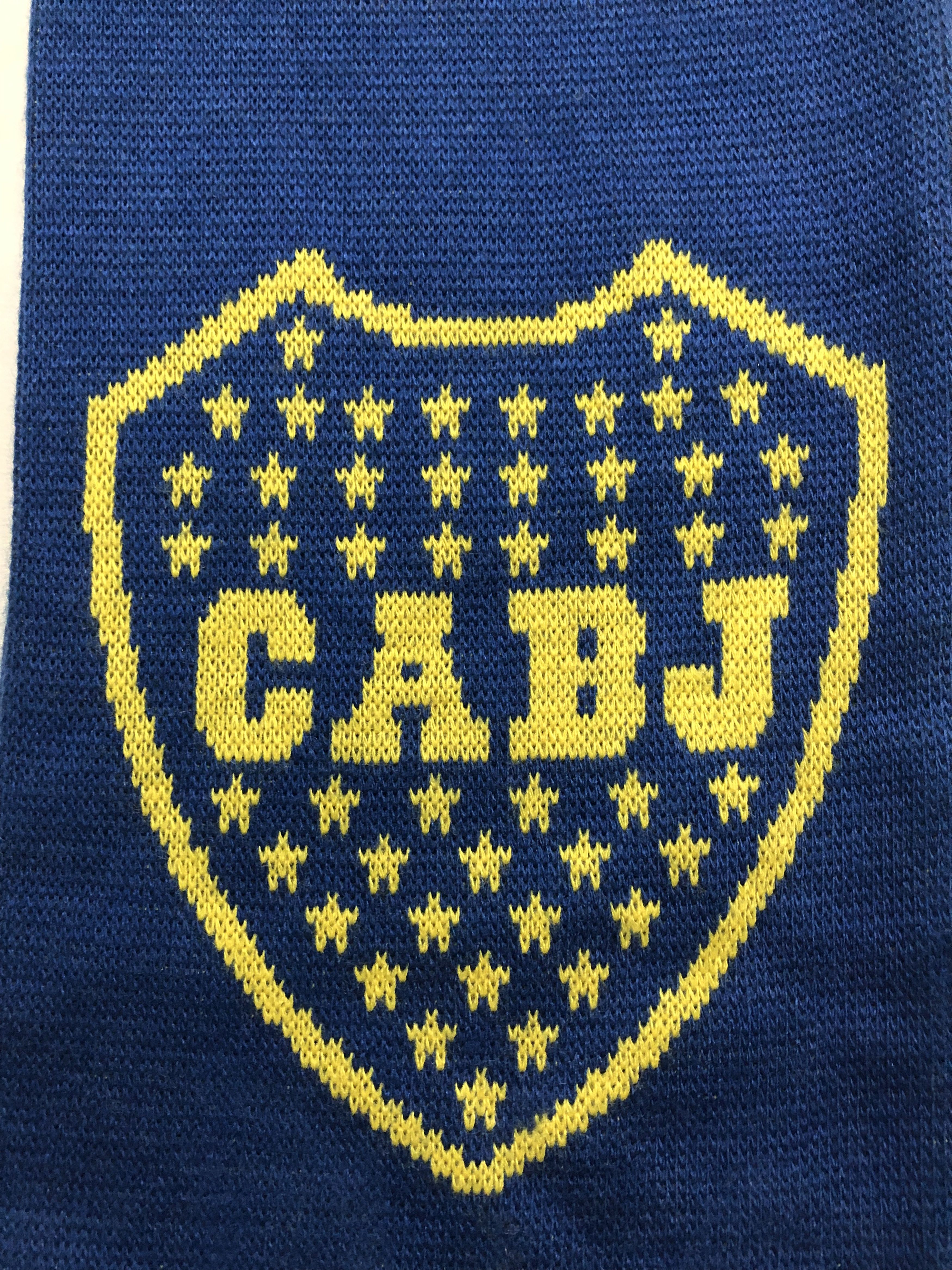 Vintage Boca Juniors Muffler Scarf -SC0073 Size ONE SIZE - 5 Thumbnail