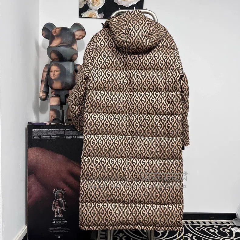 Gucci Gucci Full-print long down jacket Size US S / EU 44-46 / 1 - 2 Thumbnail