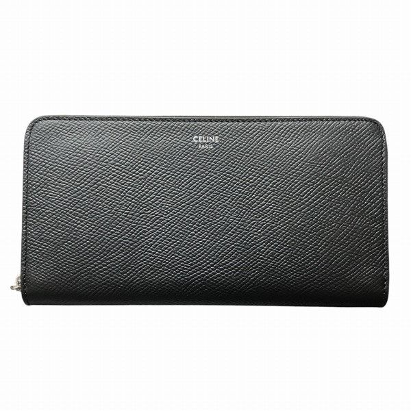 Celine Celine Celine Large Zipped Wallet Leather Long Wallet Leather Long Wallet 10B553BEL Size ONE SIZE - 1 Thumbnail