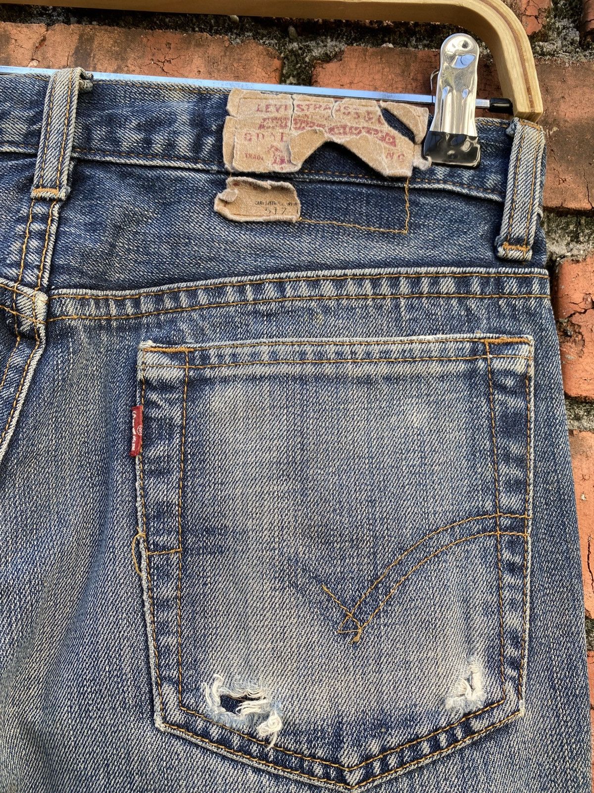 Levi's Vintage Clothing W30x31 vintage levi's 517 flare bell bottom made in JAPAN Size 30" / US 8 / IT 44 - 3 Thumbnail