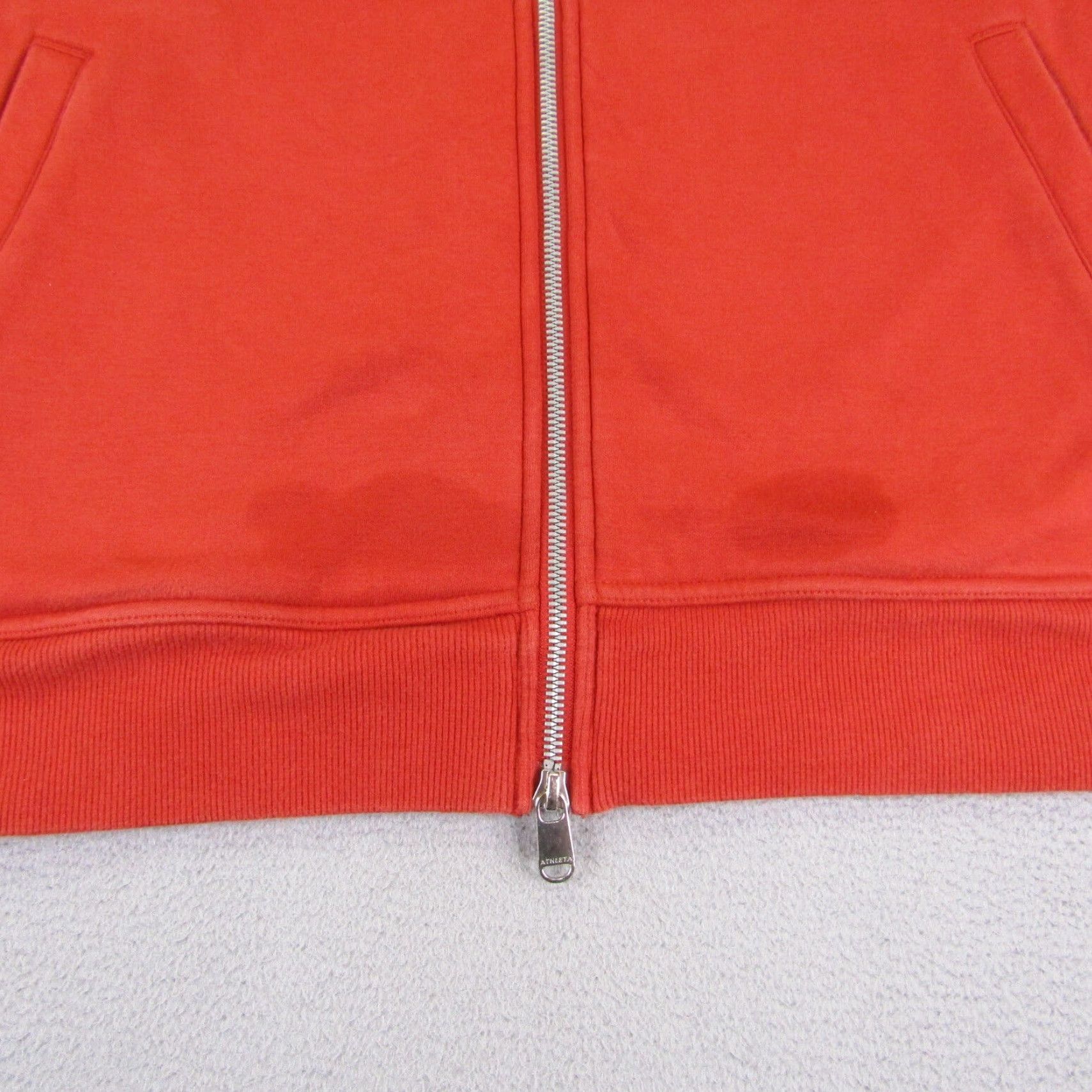 Athleta Athleta Hoodie Womens M Red Zip Up Sweater Jacket - Full Zip Hooded Sweatshirt with Pockets, Outerwear, Outdoor, Sports Size M / US 6-8 / IT 42-44 - 5 Thumbnail