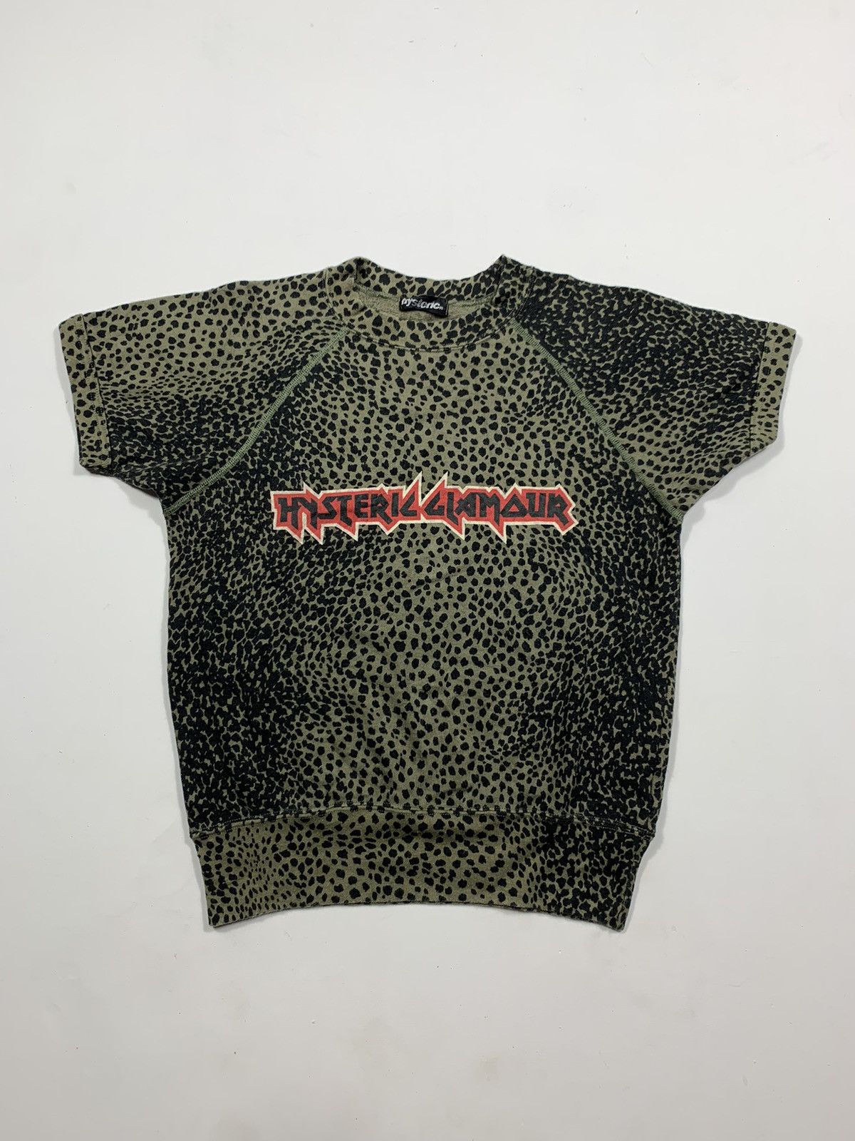 Vintage 90s Hysteric Glamour leopard Font Iron Maiden | Grailed