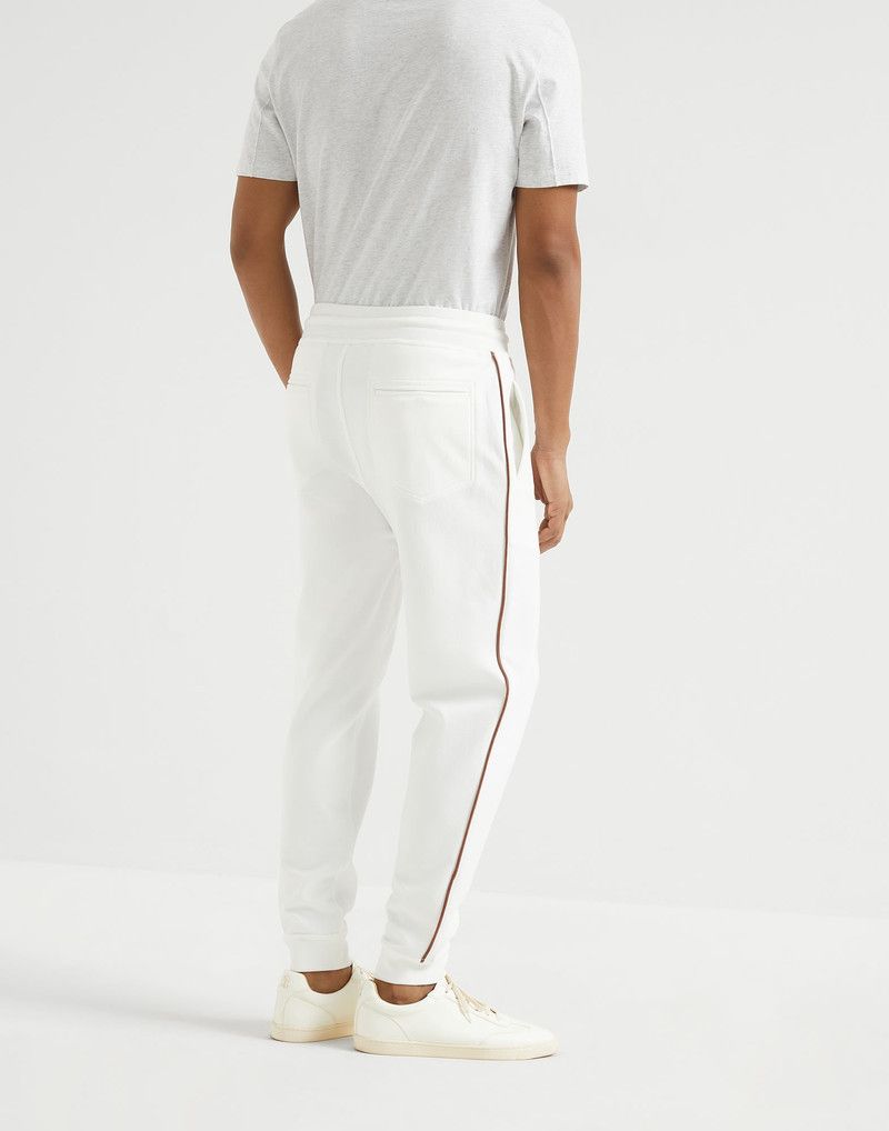 Brunello Cucinelli o1y0526 Jogger & Sweatpant in White Size US 36 / EU 52 - 2 Thumbnail