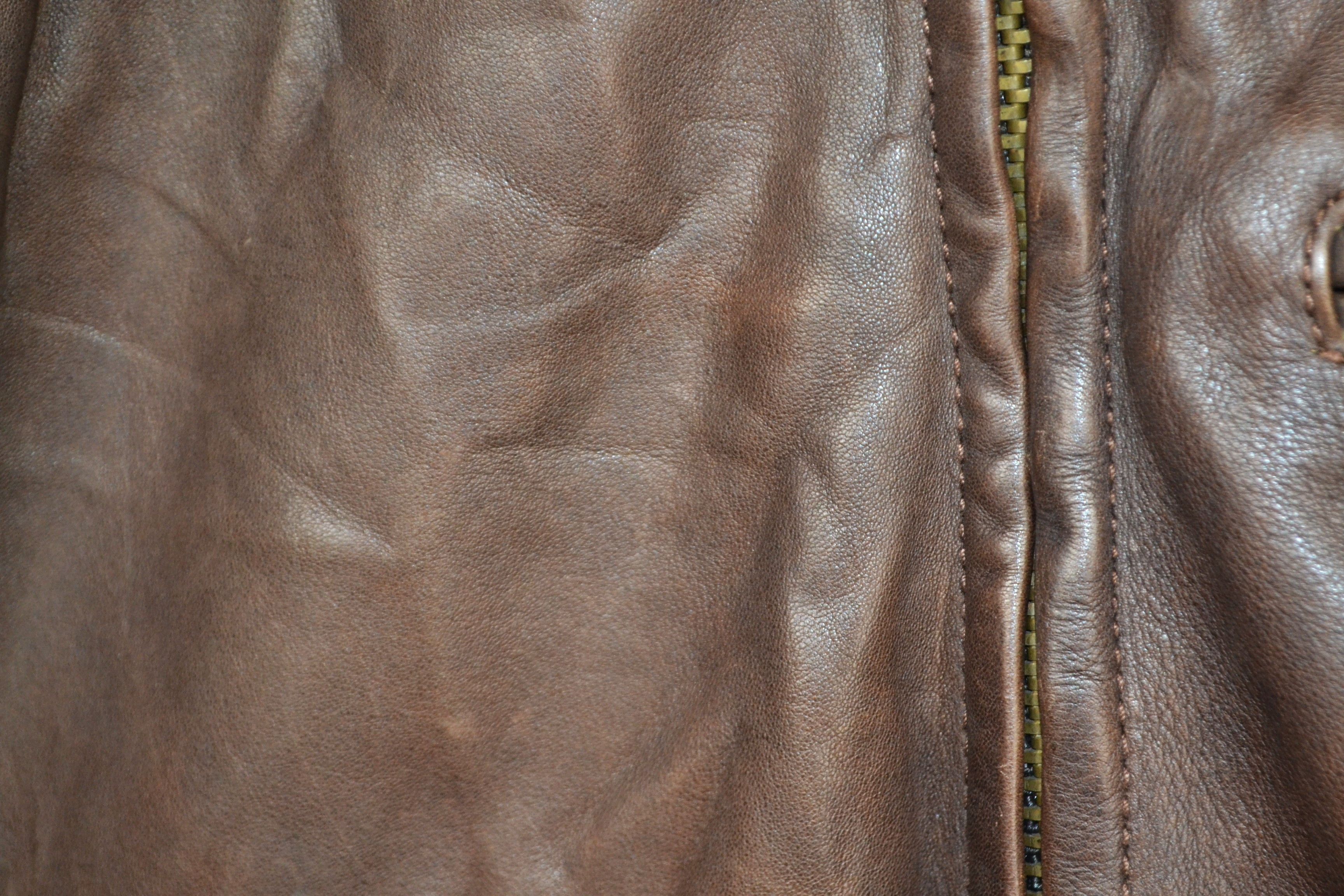 Other Ezra Fitch Cafe Racer Leather Motorcycle Jacket Size L Size US L / EU 52-54 / 3 - 7 Thumbnail