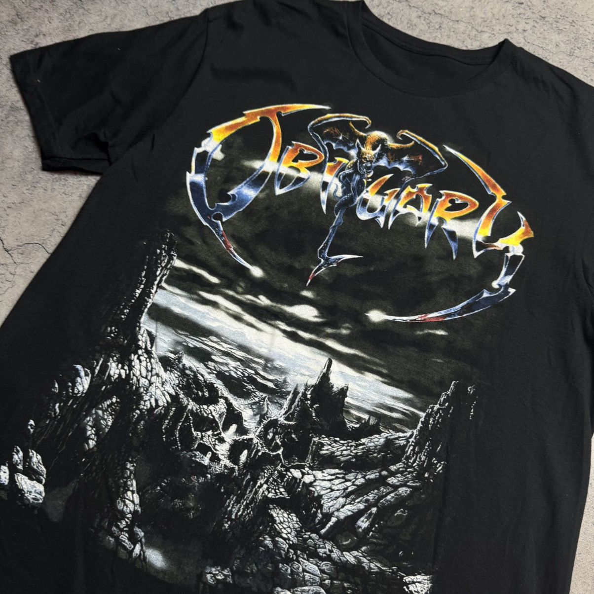 Band Tees Rare Obituary T-Shirt Size US L / EU 52-54 / 3 - 3 Thumbnail