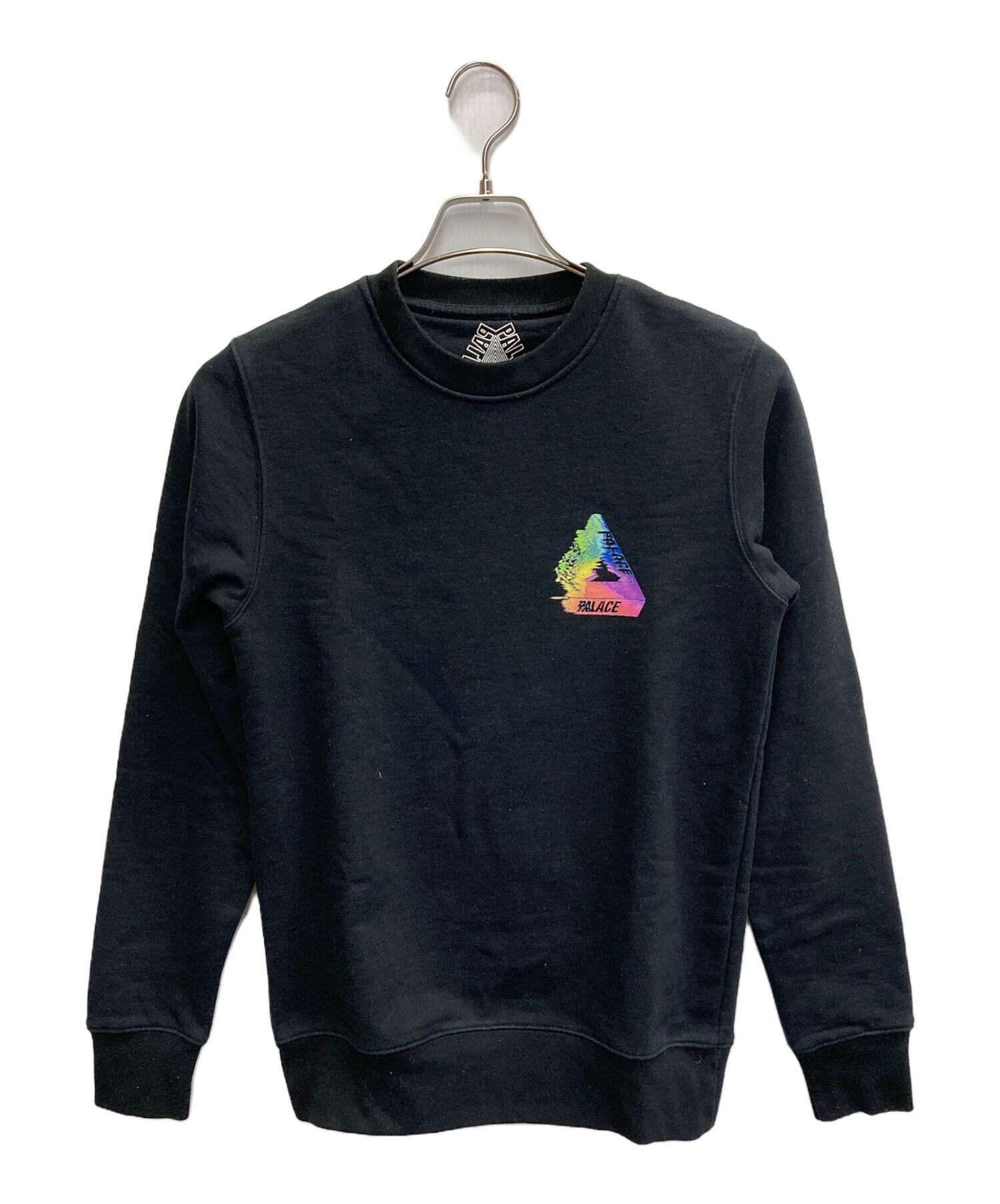 Palace × Streetwear Palace Pro Team 02 Crew Black Sweatshirt