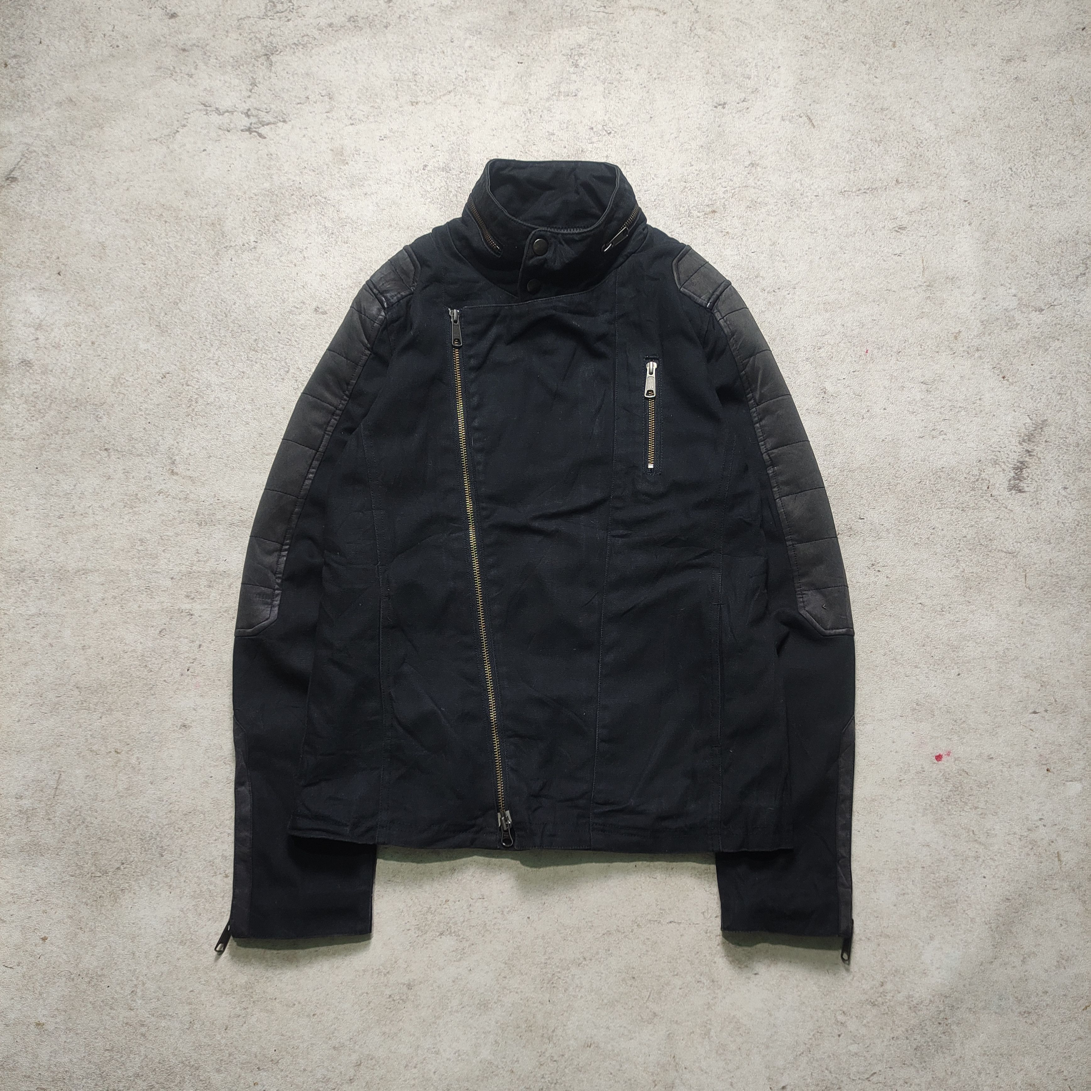 14th Addiction Vanquish Bikers Jacket - Japanese Brand 2000s Size US S / EU 44-46 / 1 - 2 Thumbnail