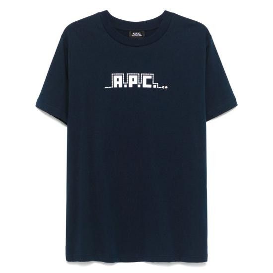 A.P.C. A.P.C. Men T-Shirts COHBW M26502 IAK BLUE Size US S / EU 44-46 / 1 - 1 Thumbnail