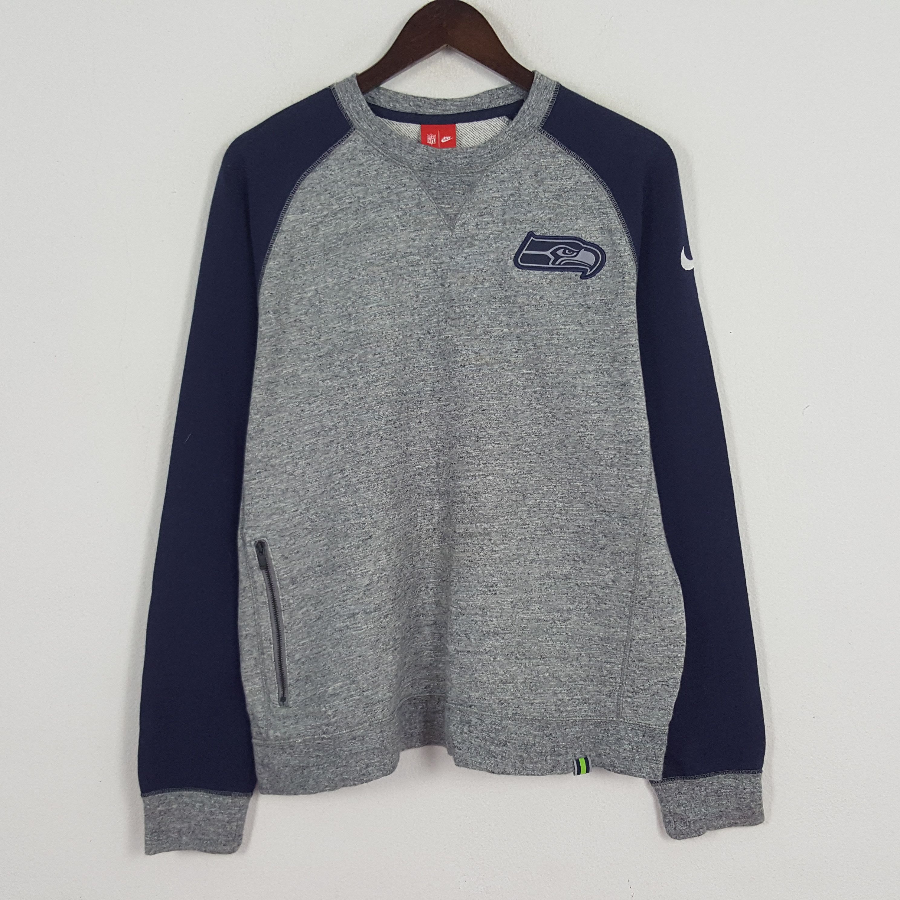 NFL × Nike × Vintage Vintage Nike x NFL Sport Sweatshirt Size US L / EU 52-54 / 3 - 1 Thumbnail