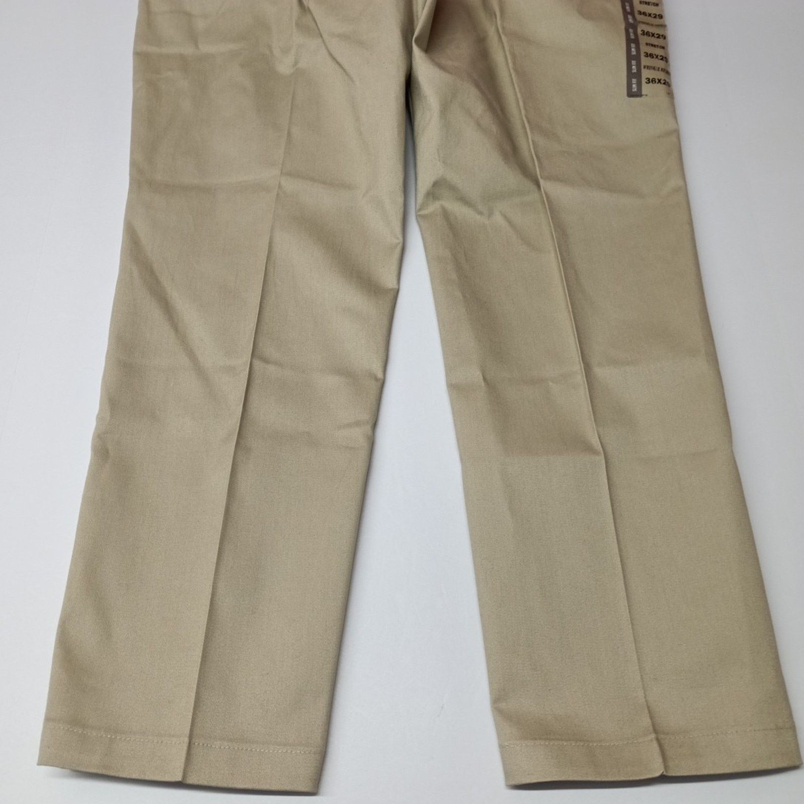 Lee Lee Total Freedom Slim Fit Khaki Men's 36x29 Sand Flat Front Size US 36 / EU 52 - 6 Thumbnail